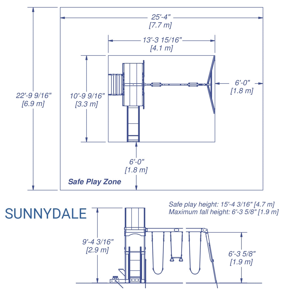 Sunnydale Play Tower (Incl. Swings)