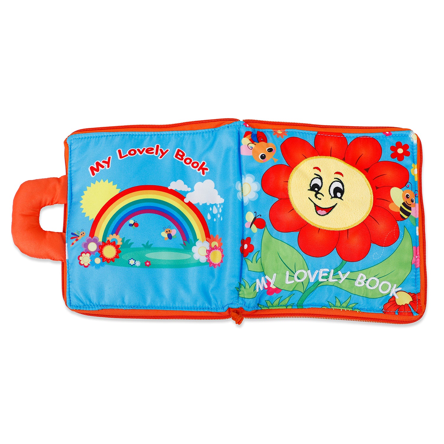 Baby Moo Learning Basic Tasks Multicolour Activity Cloth Book