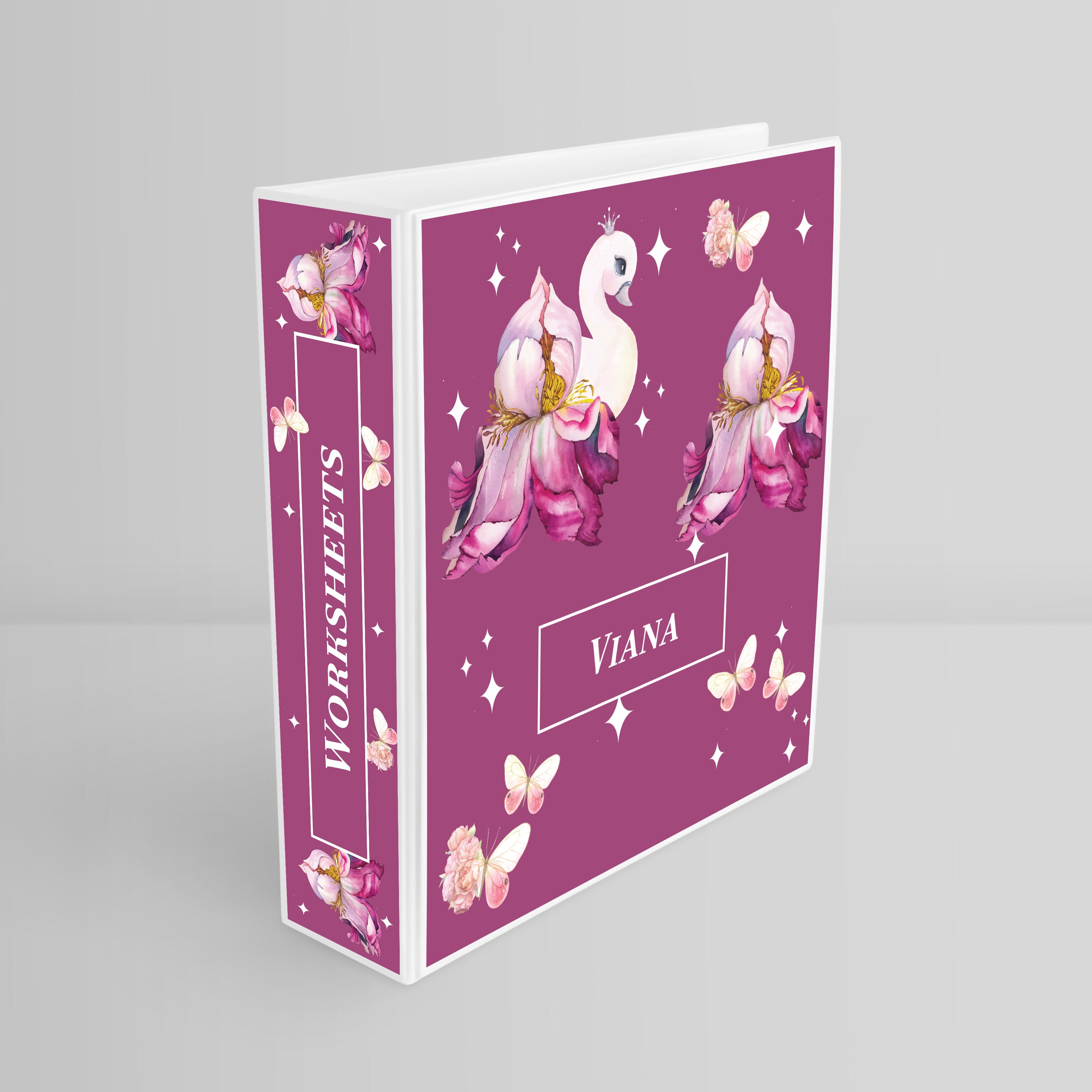 Personalised Binder File (kids)