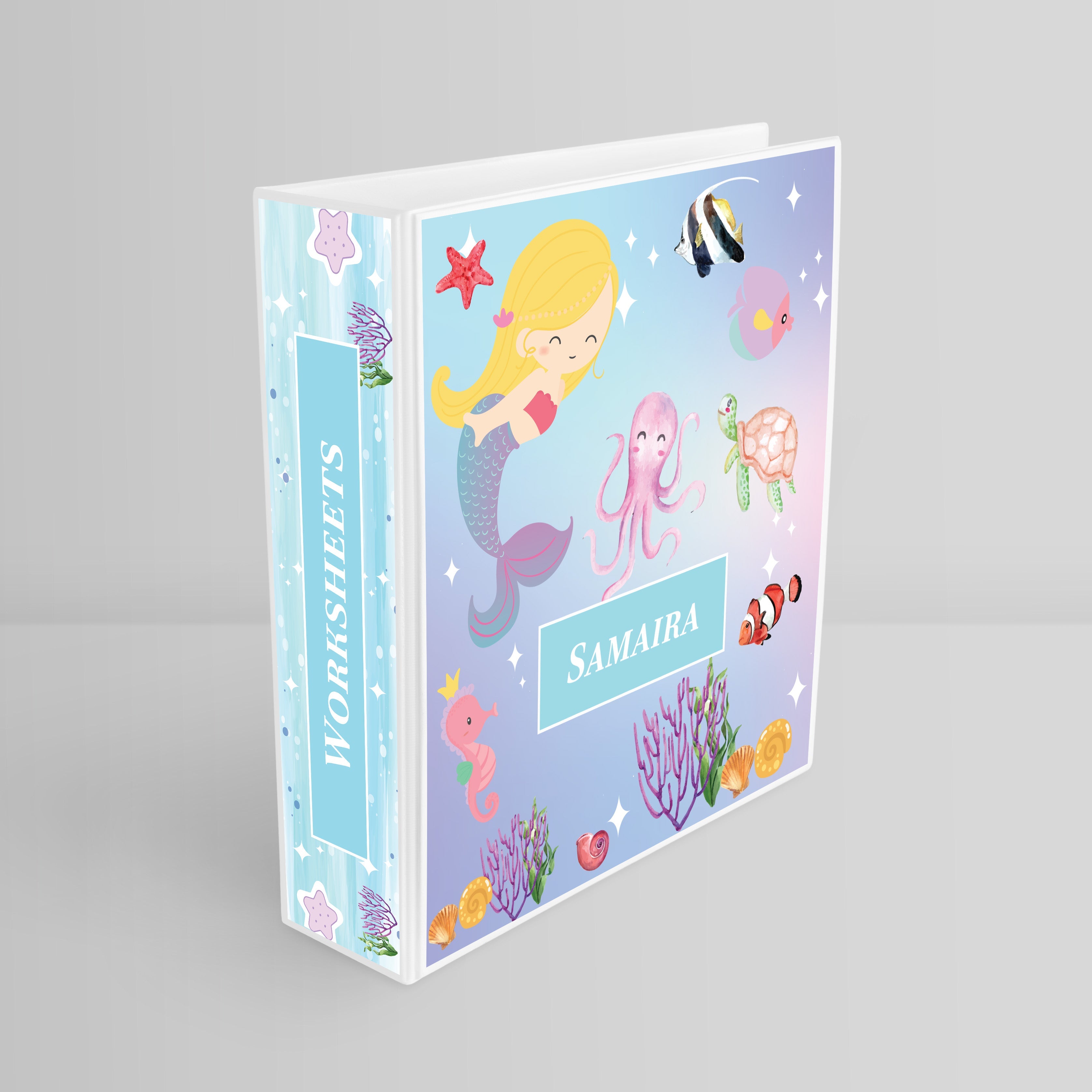 Personalised Binder File (kids)
