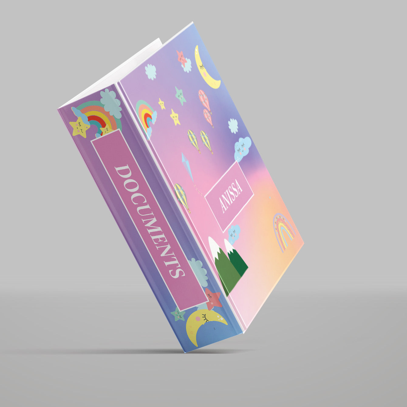 Personalised Binder File (kids)