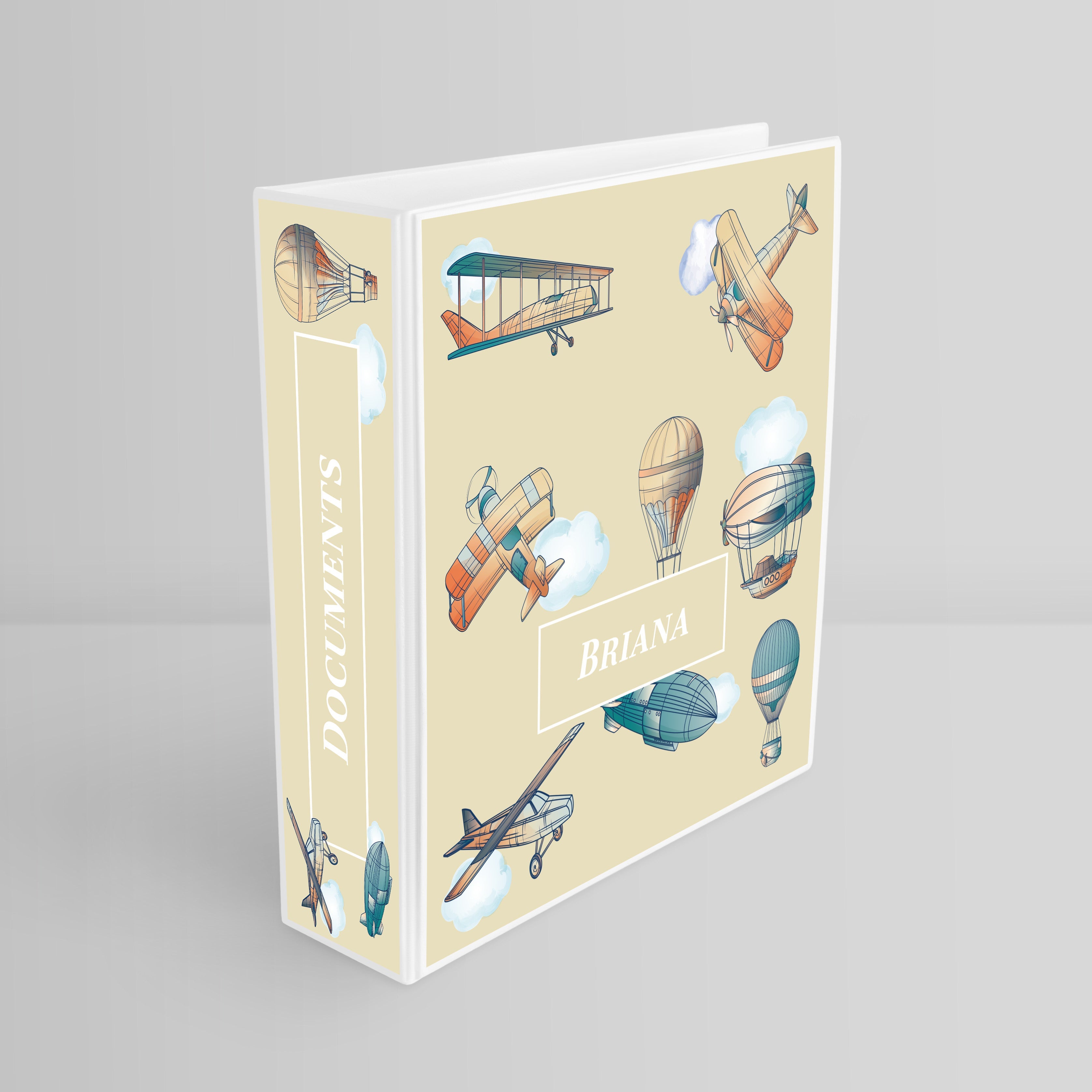 Personalised Binder File (kids)