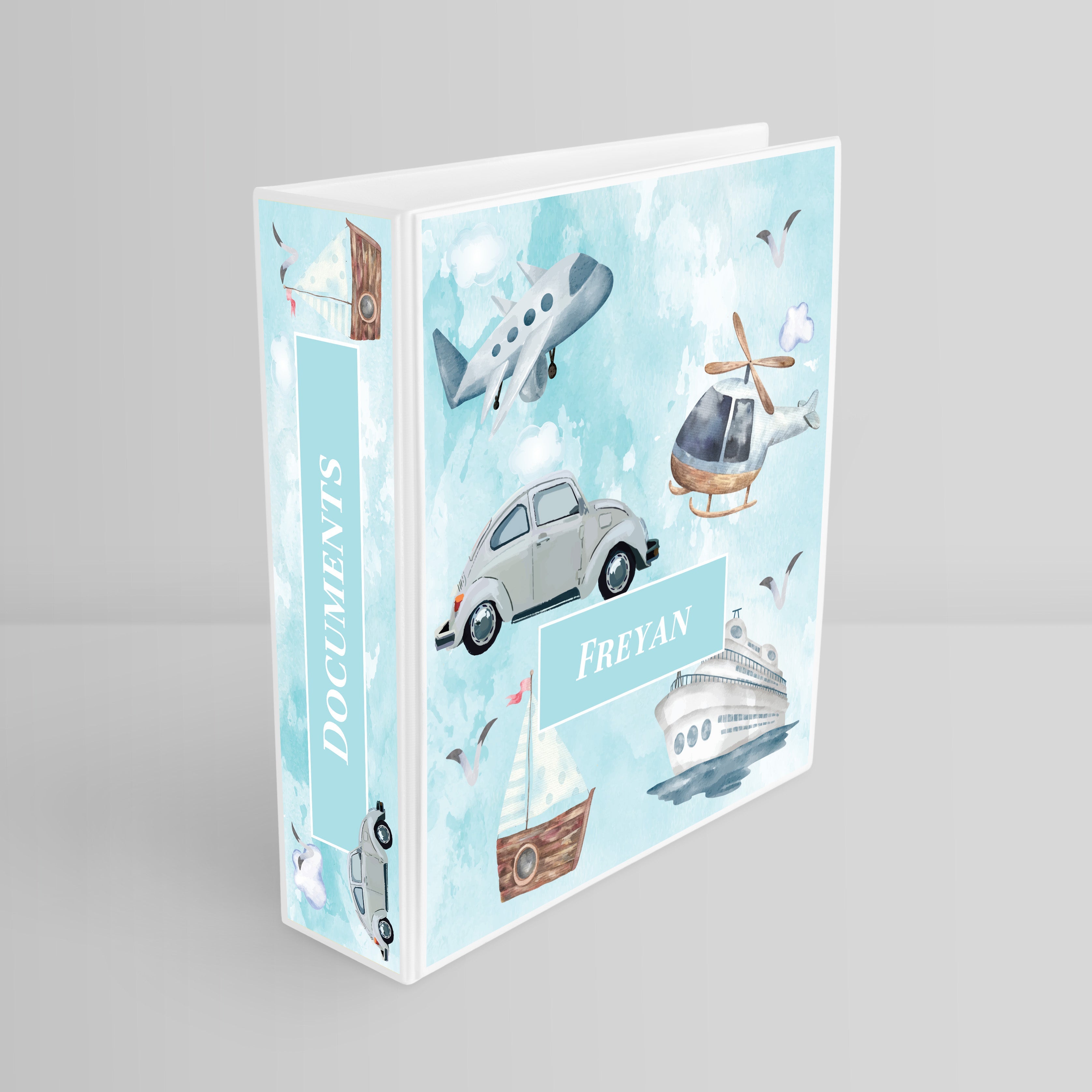 Personalised Binder File (kids)