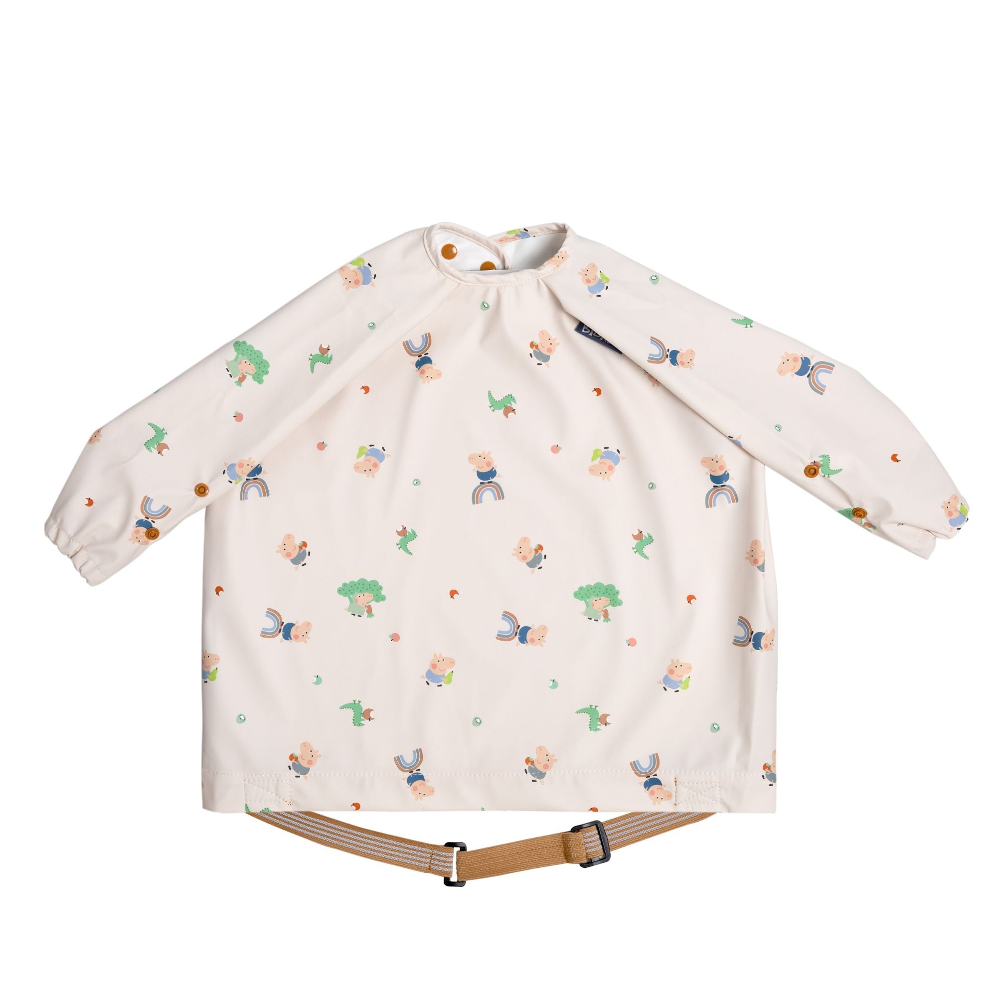 BiBaDo Stain & Water Proof Long Sleeve Coverall Shirt Weaning Bib - For Infants