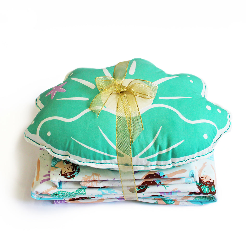 Magical Mermaids Double Bedsheet Bundle Of Joy