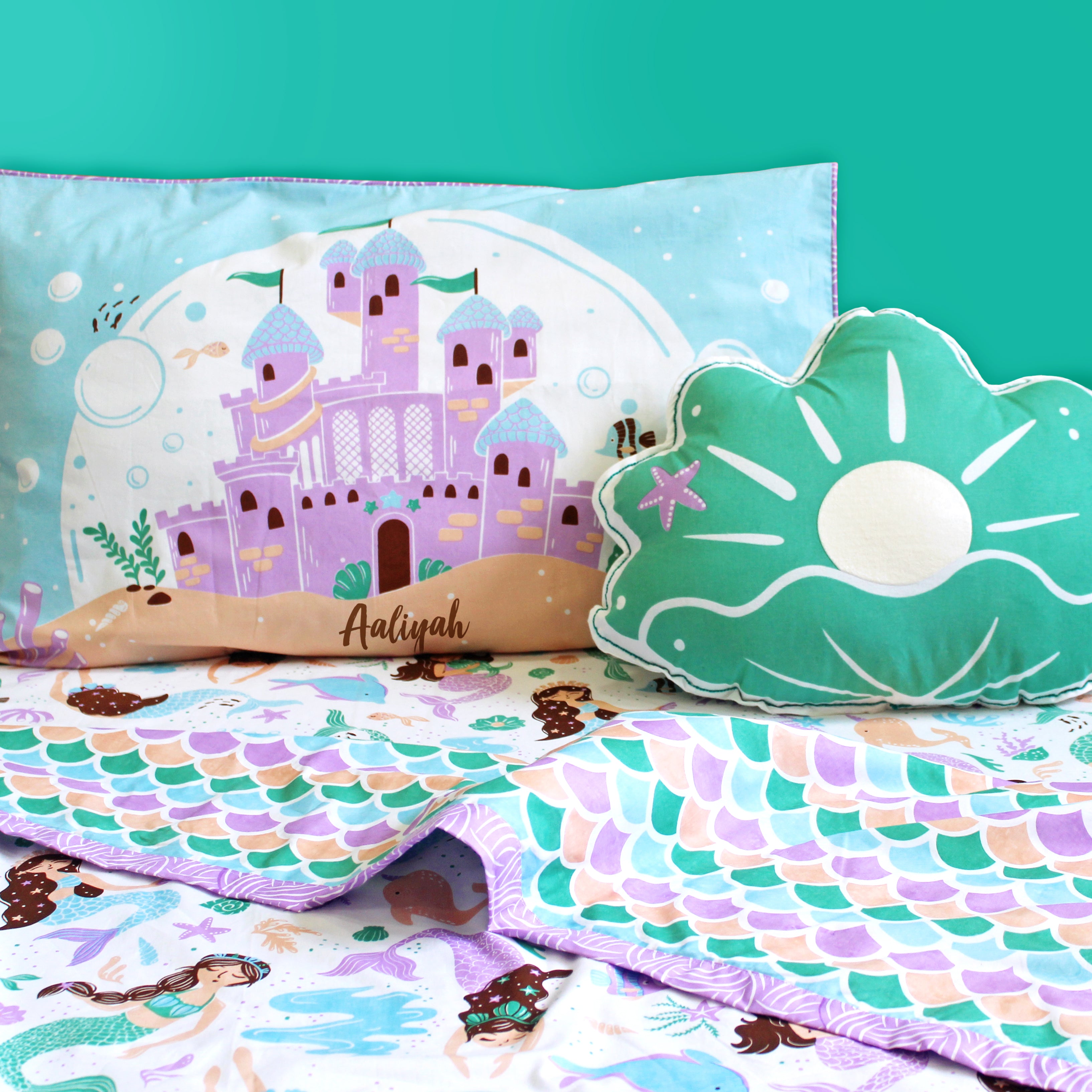 Magical Mermaids Single Bedsheet Bundle of Joy