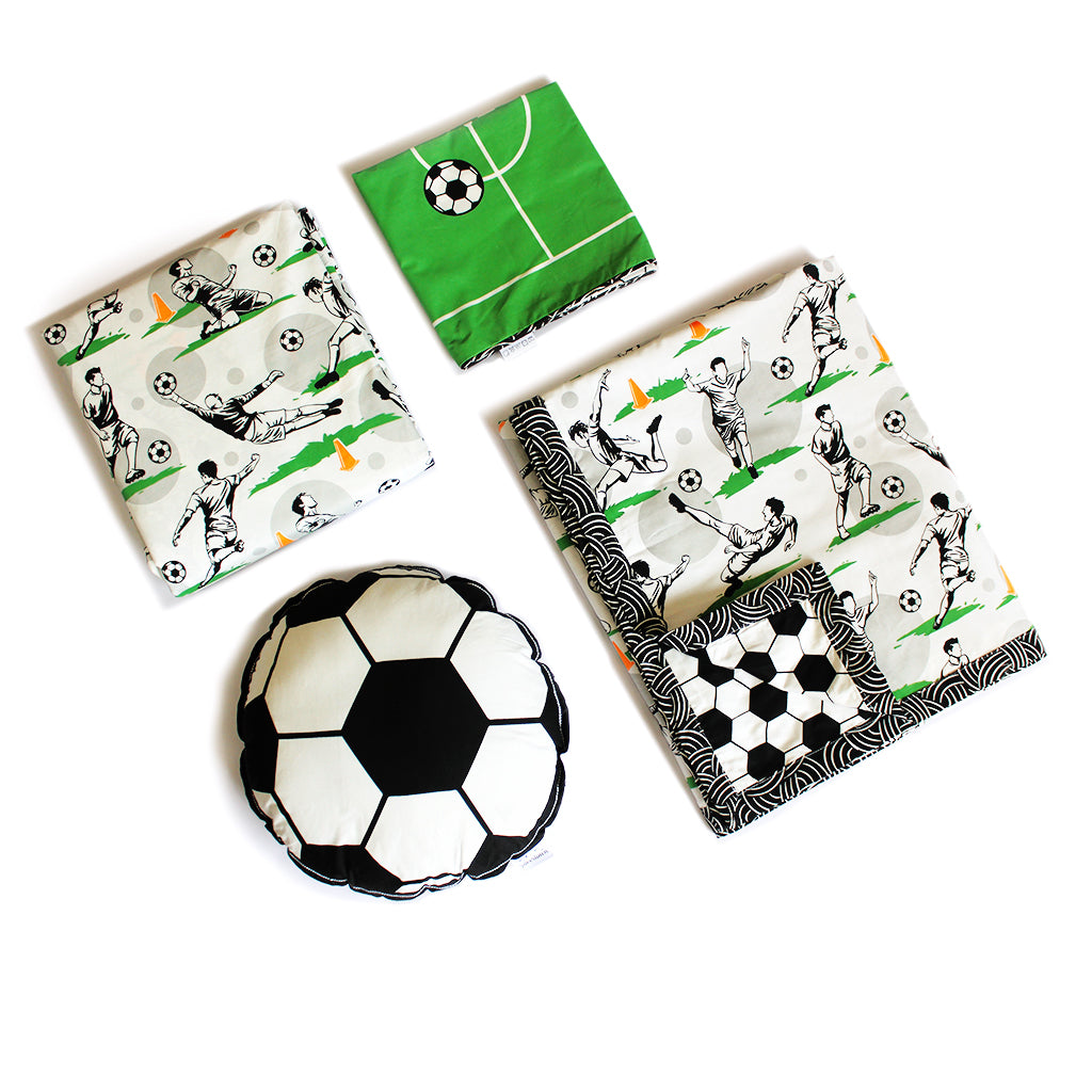 Football Fever Single Bedsheet Bundle Of Joy