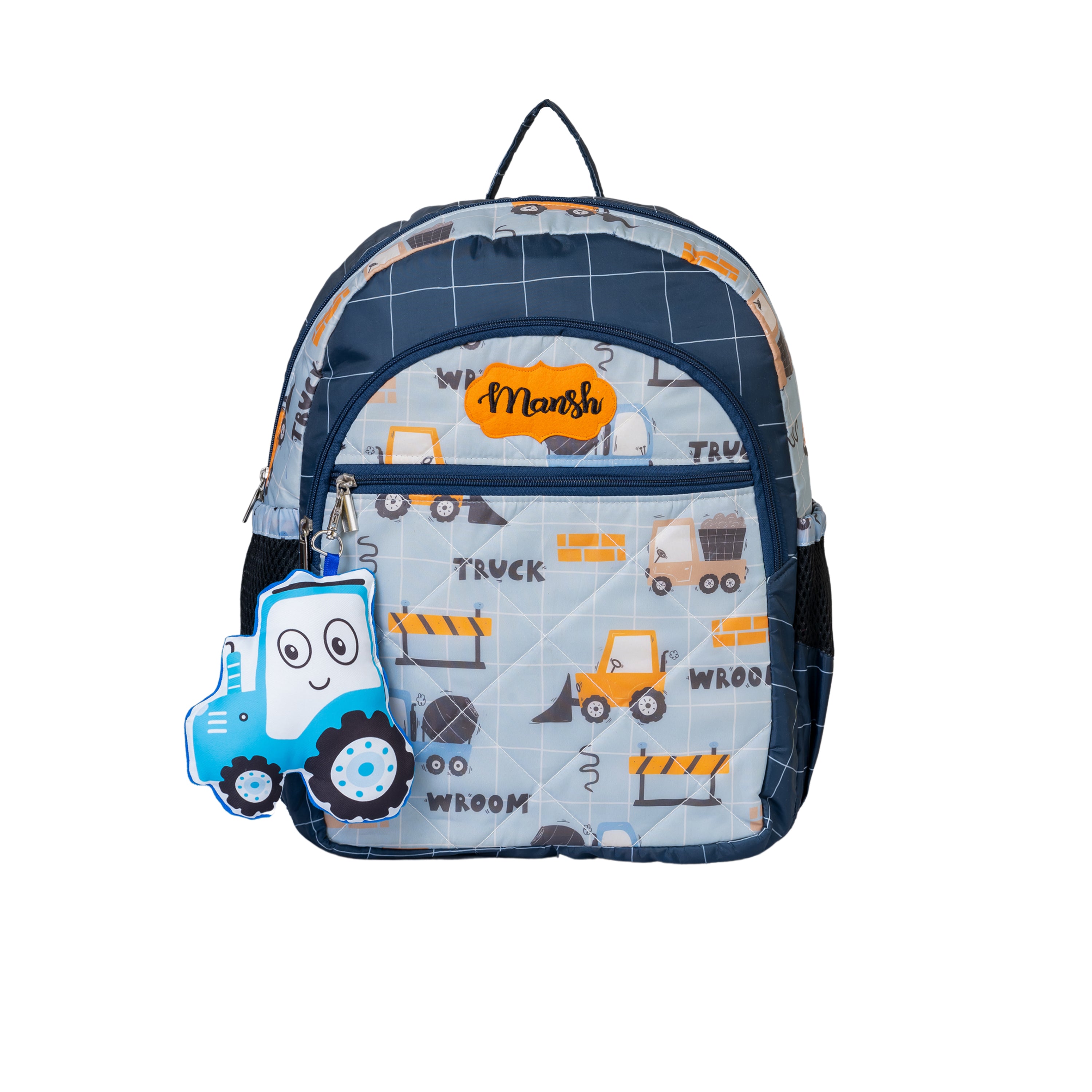 School Bag - Blue Truck