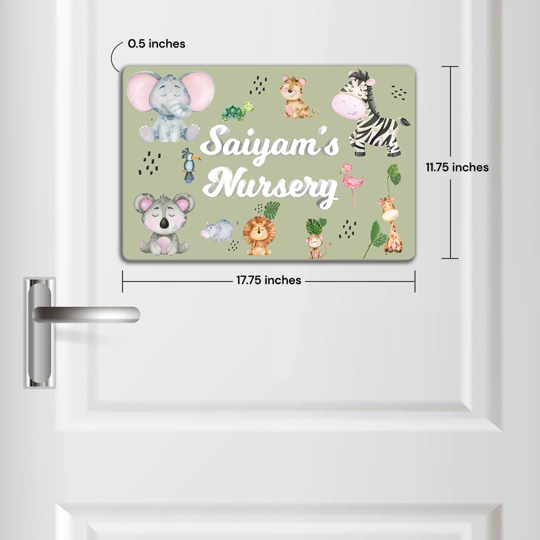 Personalised Name Plate (Standard) (kids)