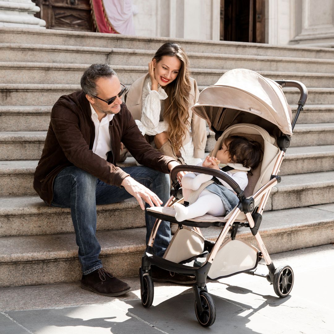 Leclercbaby Bundle Hexagon Carbon Black (Stroller + Bassinet)