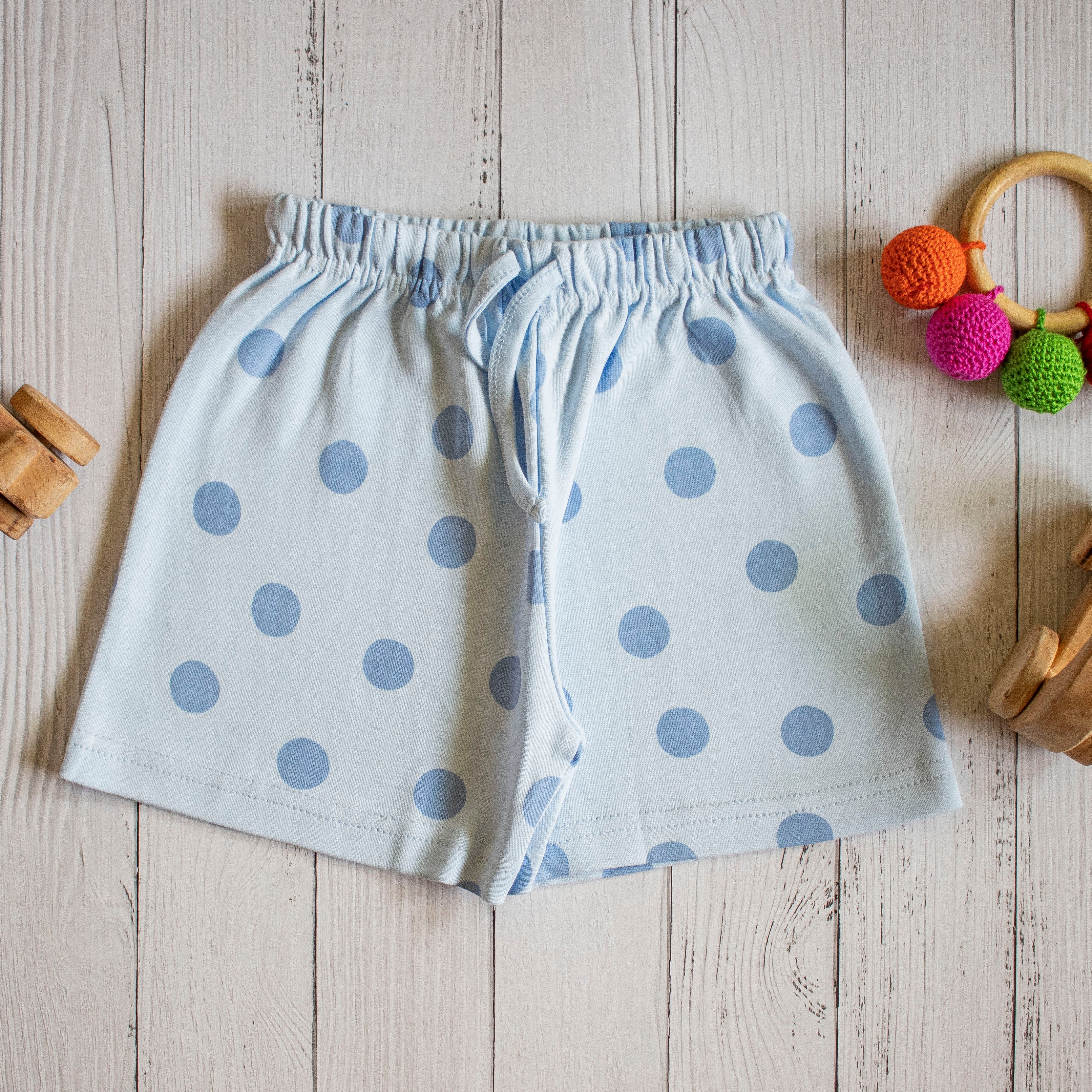 Polka Dot T-Shirt With Shorts