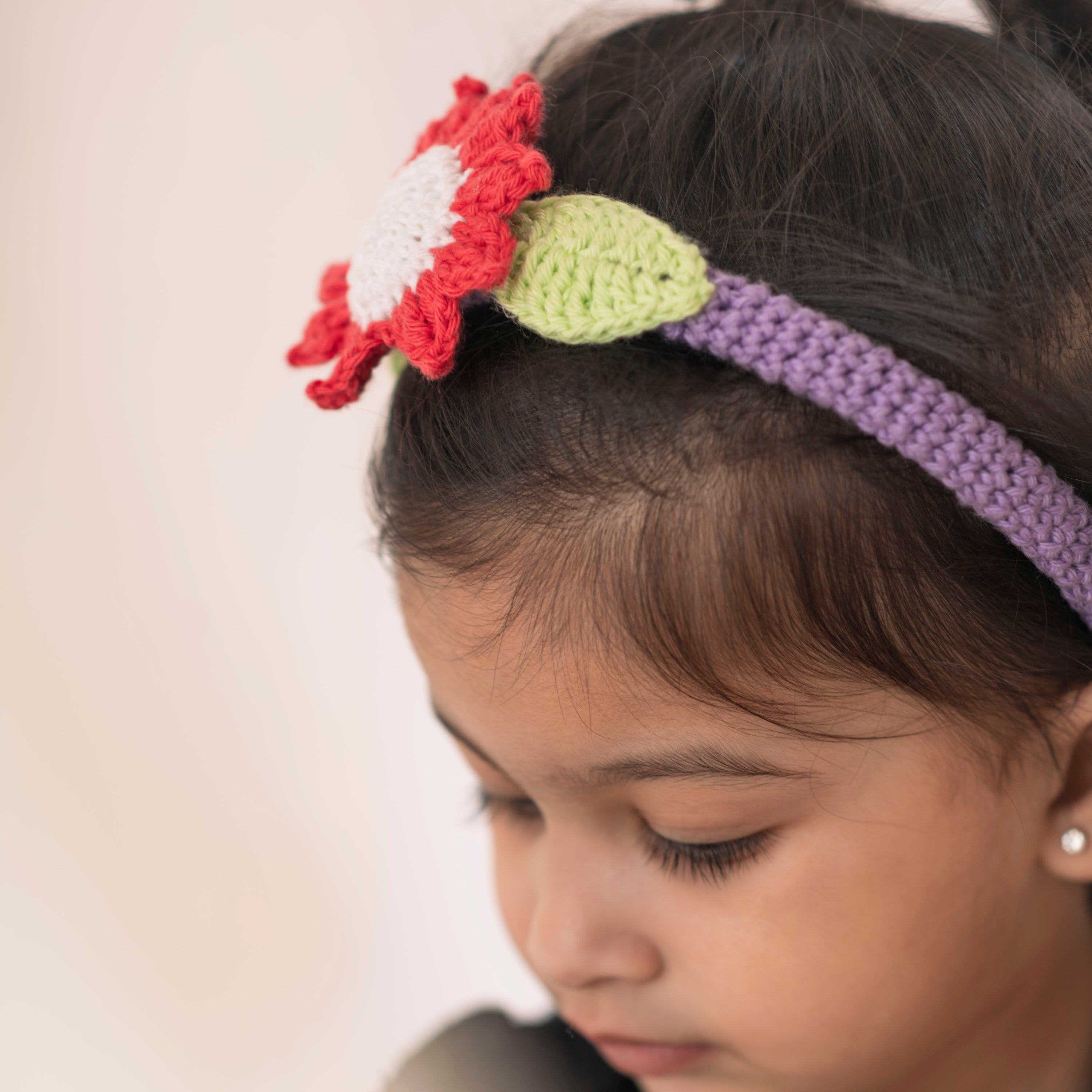 Shine Like No One Else - Crochet Sunflower Hairband/ Bow/ Rose Clip- Gift Set