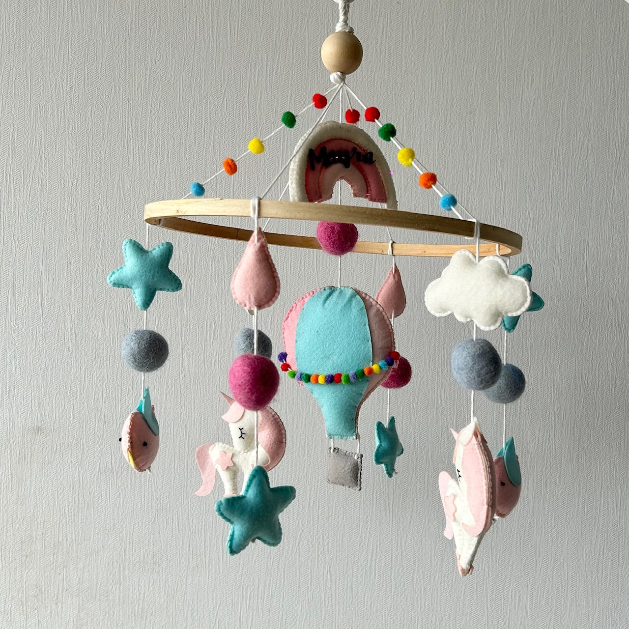 Cot / Crib Mobile - Personalised