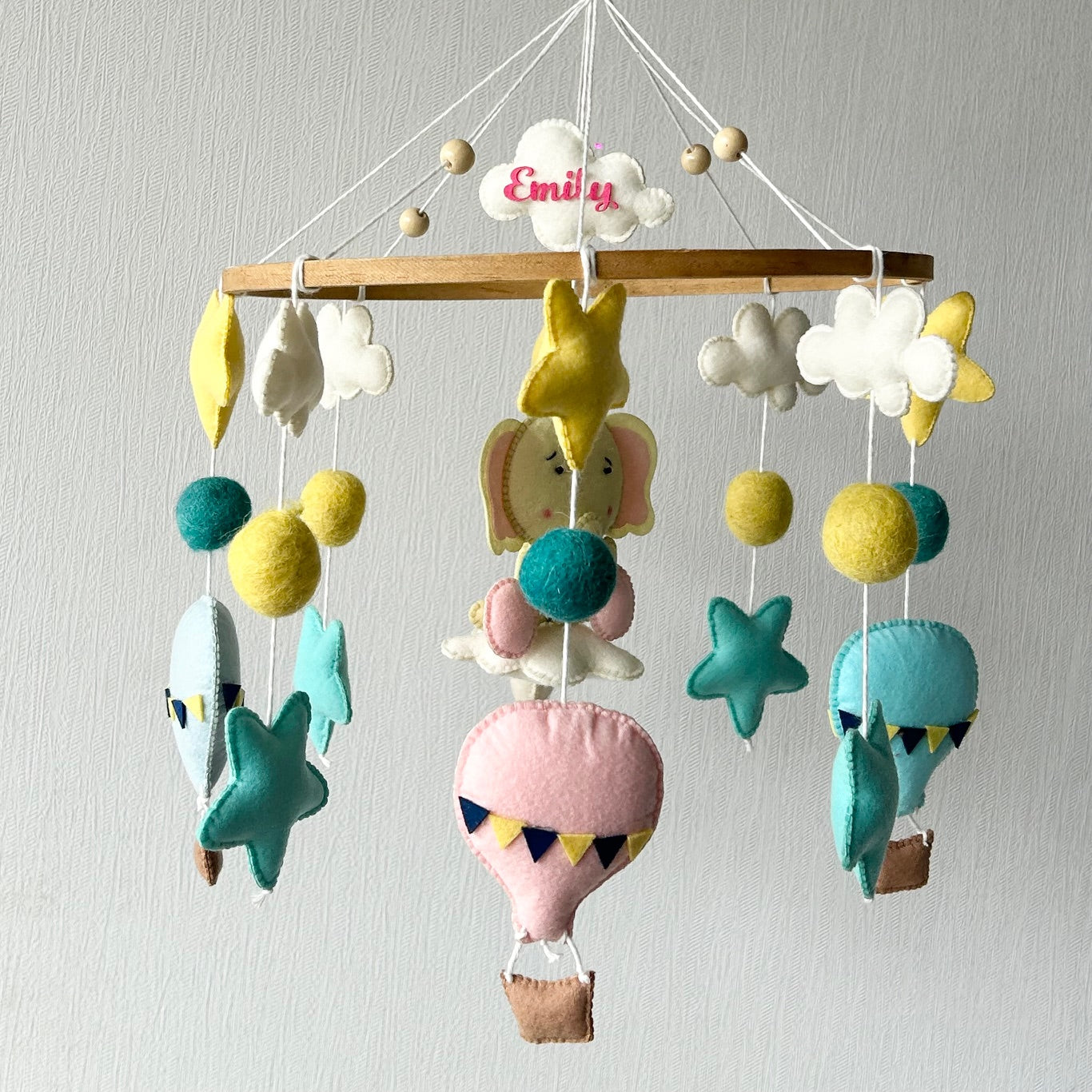 Cot / Crib Mobile - Personalised