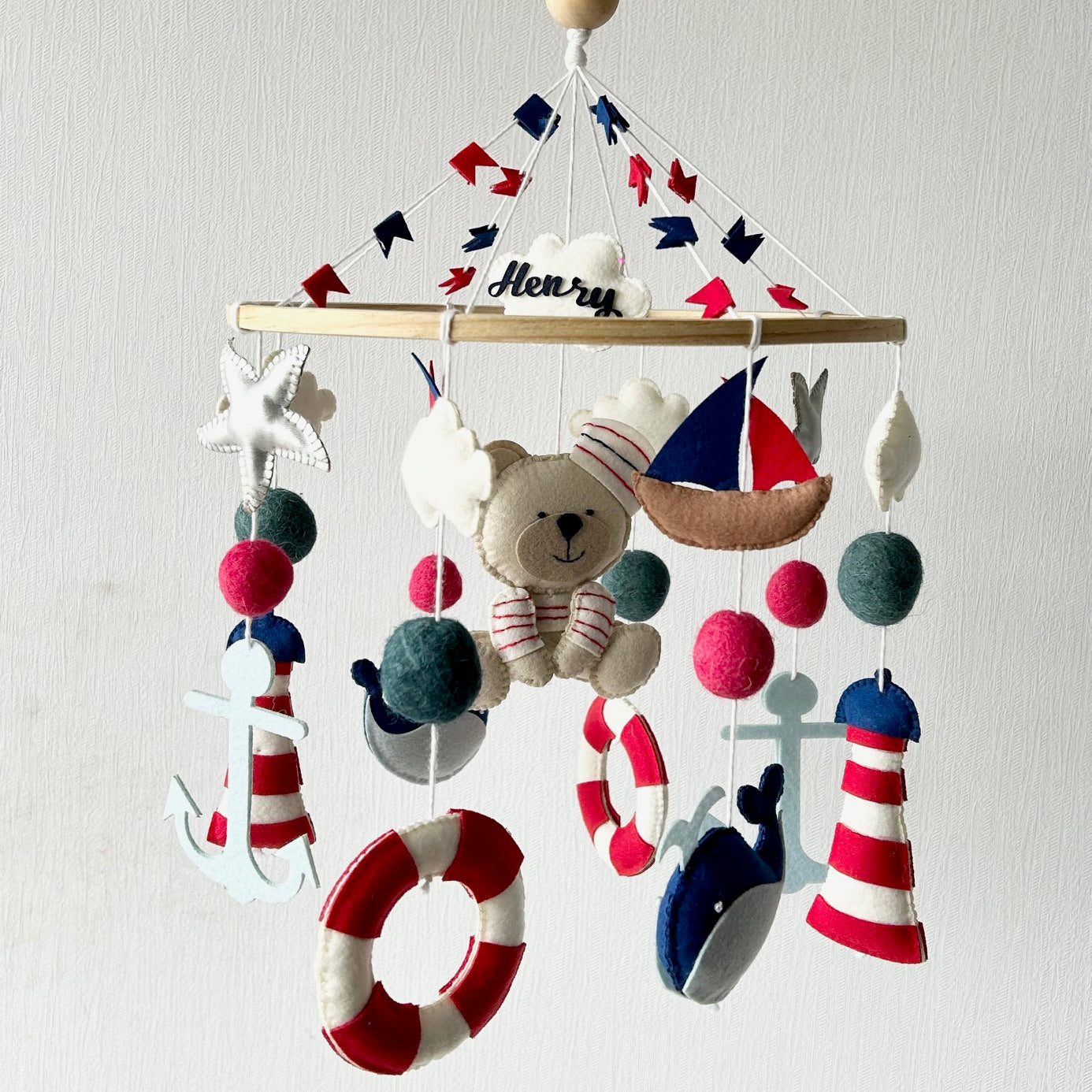 Cot / Crib Mobile - Personalised