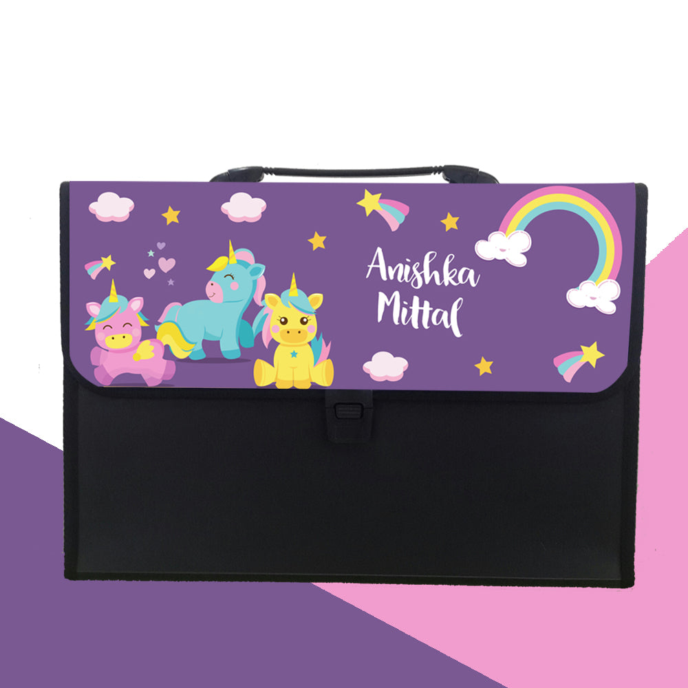 Personalised black Folder