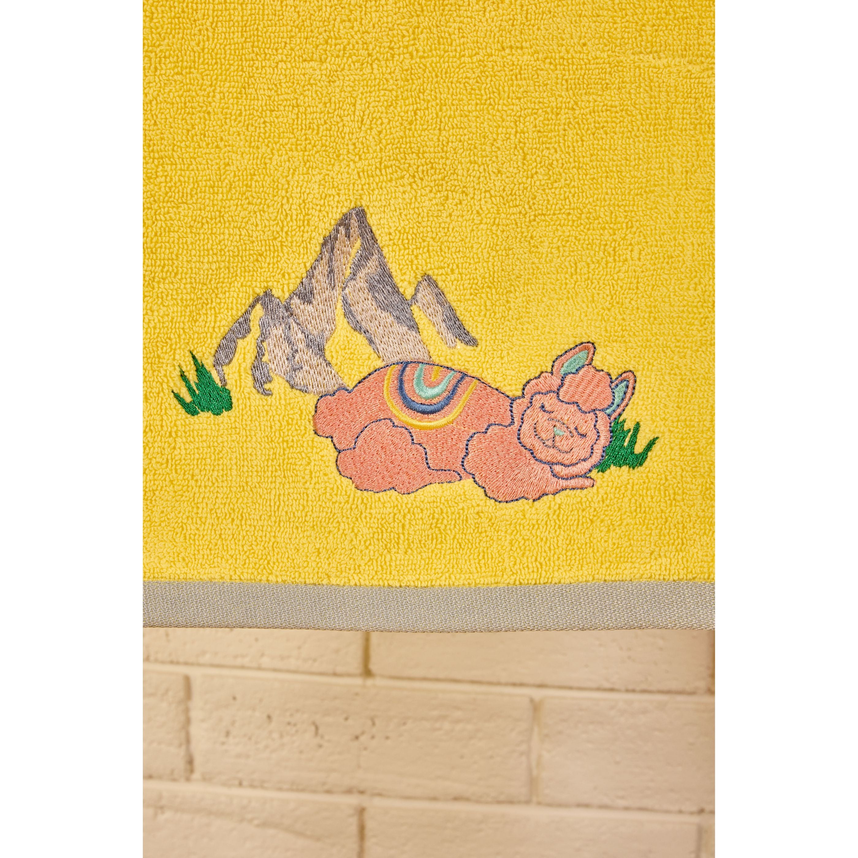 Ooh La Llama Bath Towel