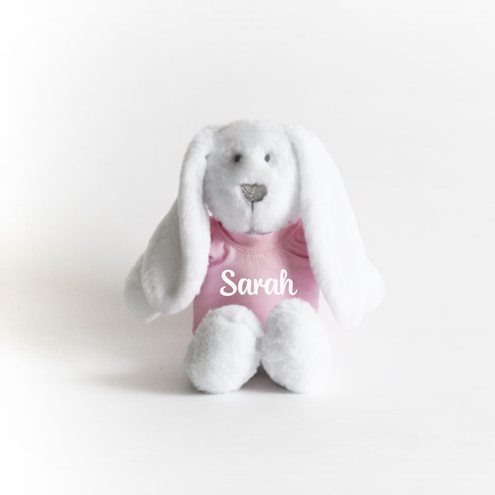 Personalised Name Bunny With Tee