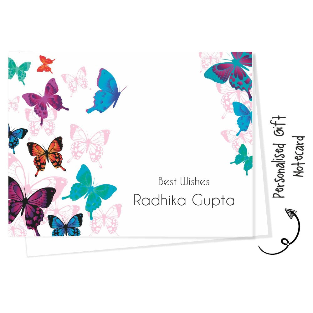 Personalised Gift Notecard - Butterfly