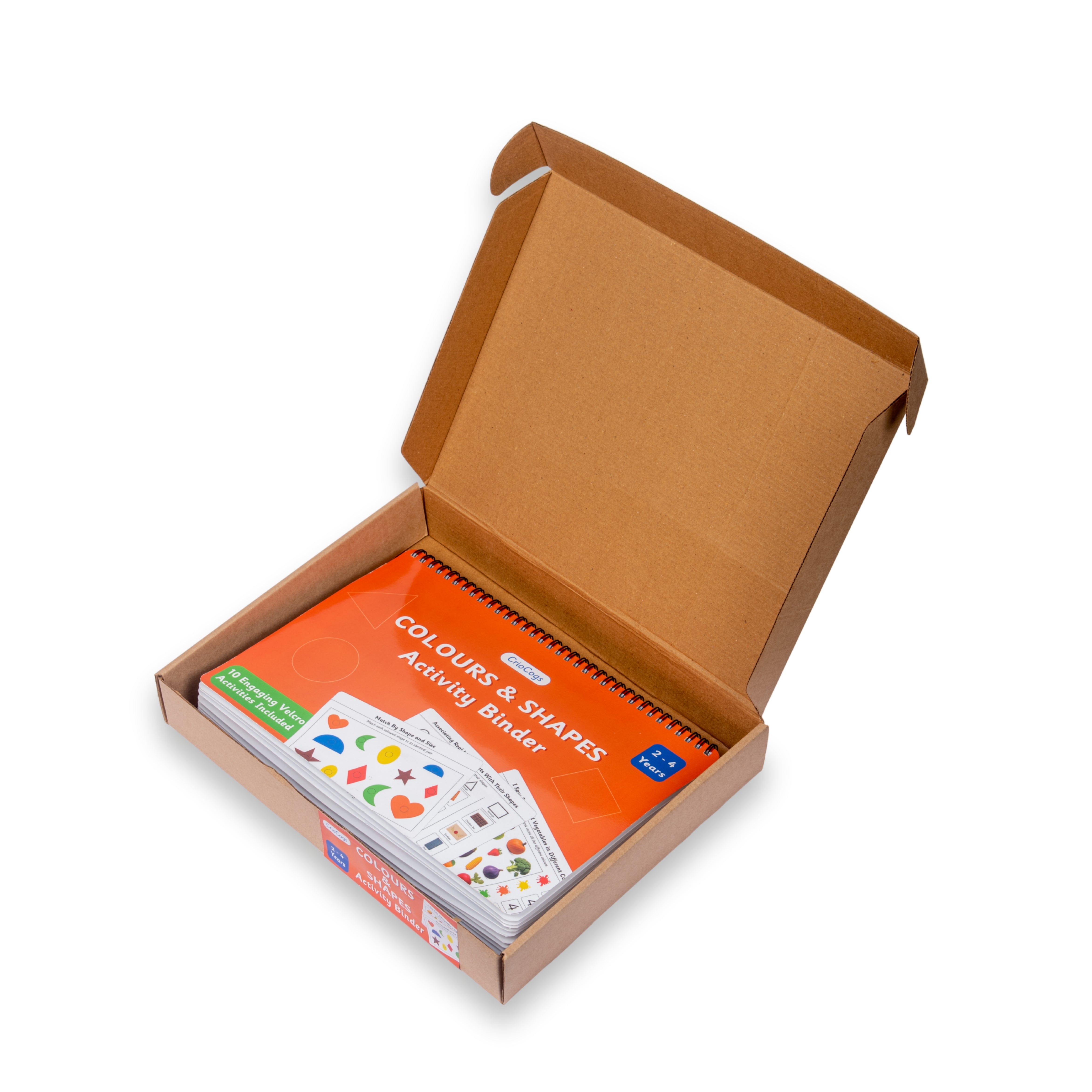 Colors and Shapes Activity Binder