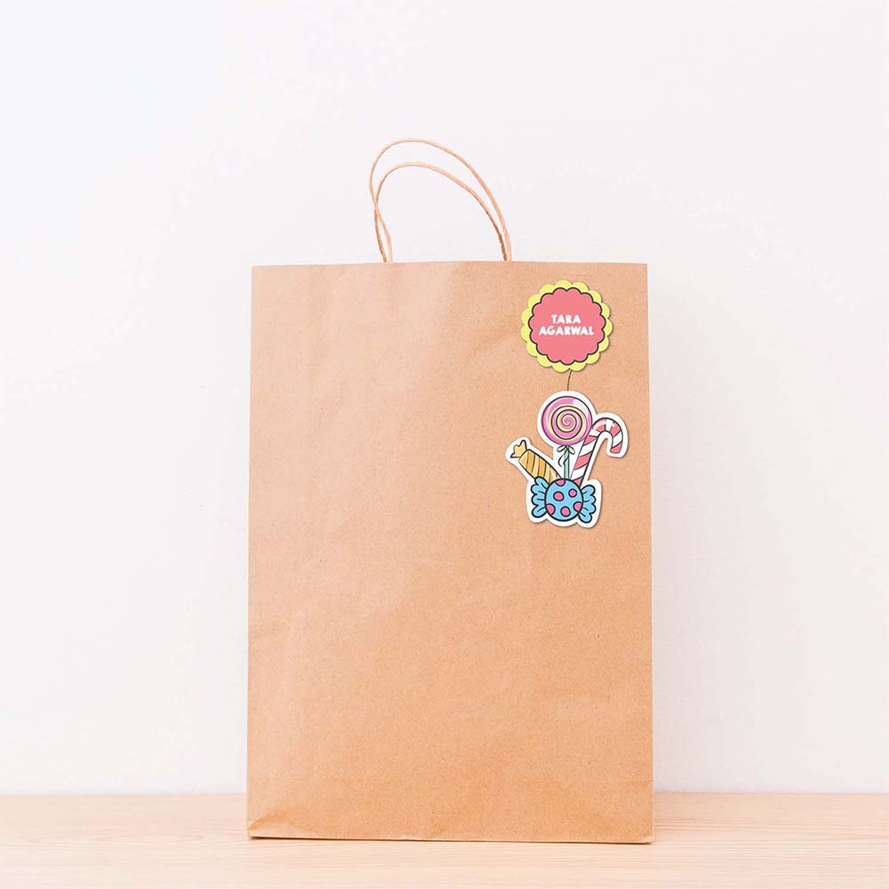 Hanging Tags Set of 25 - Candy Land