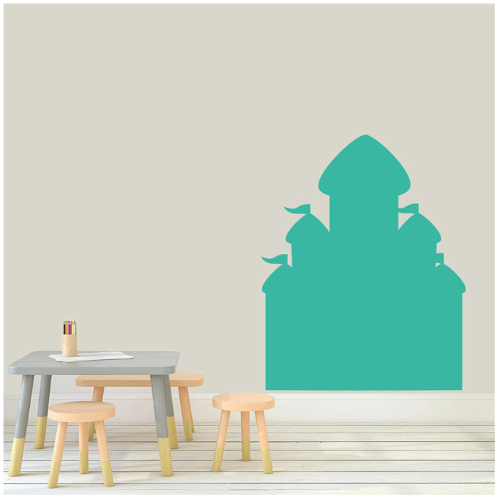 Castle Chalk Wall Decal