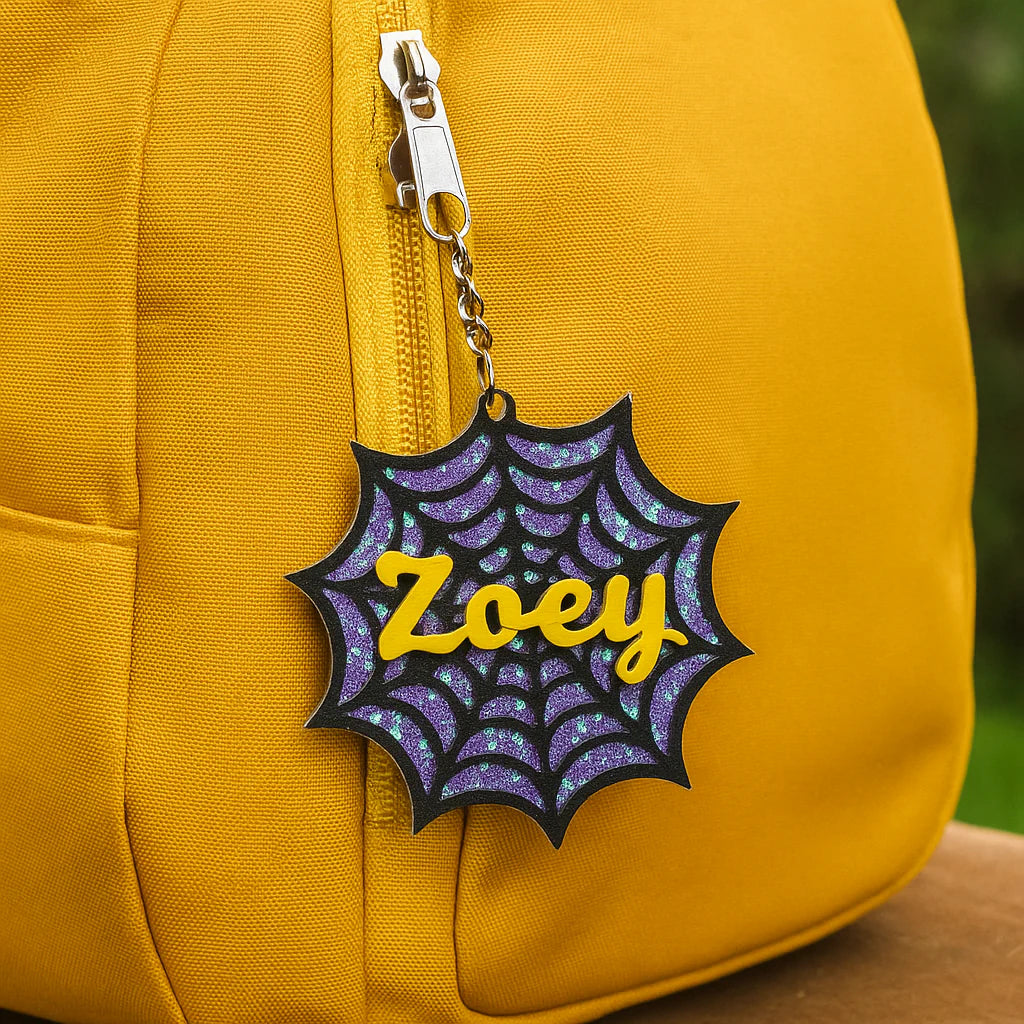 Personalized Halloween Keychain