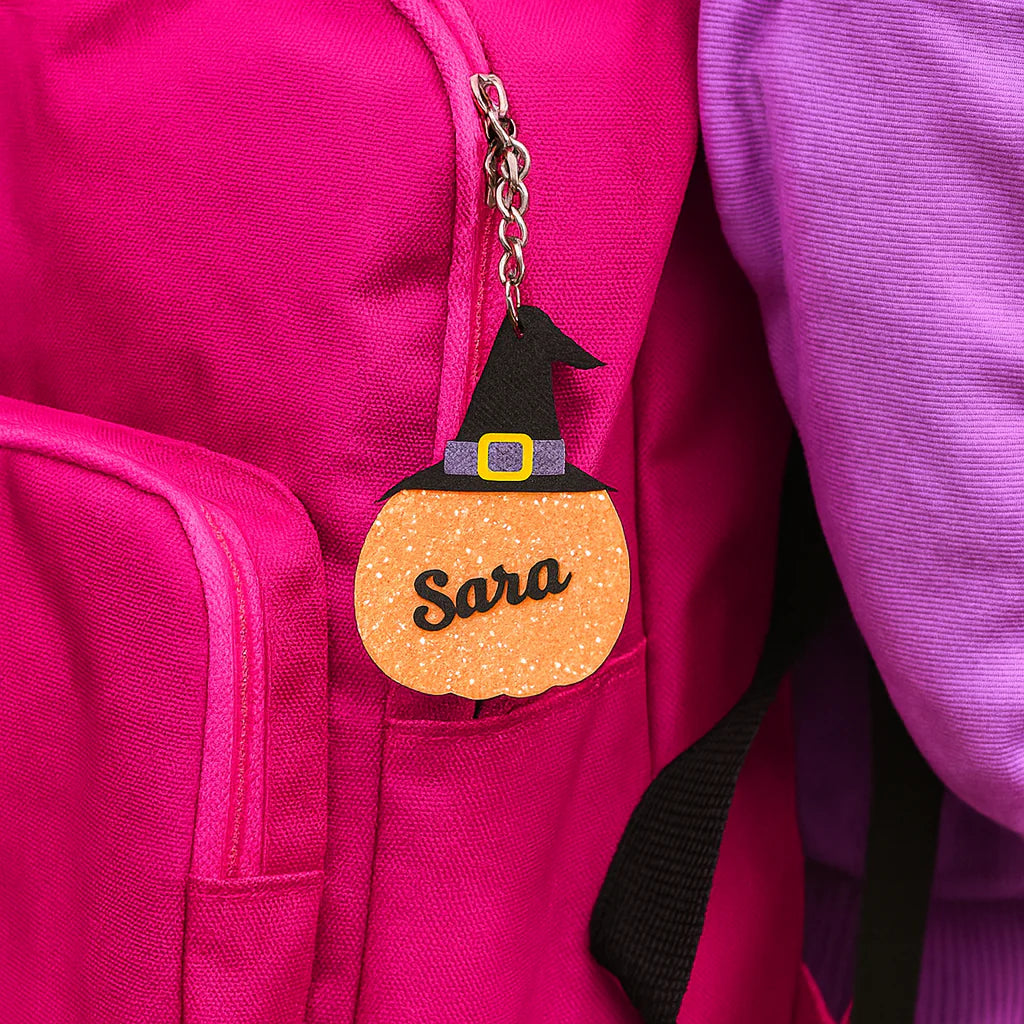 Personalized Halloween Keychain