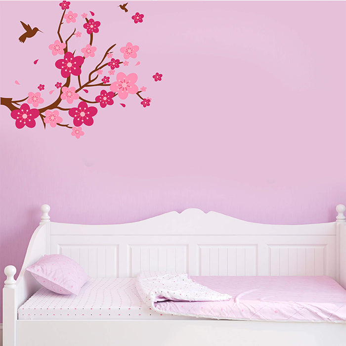 Cherry Blossom Branch Wall Stickers