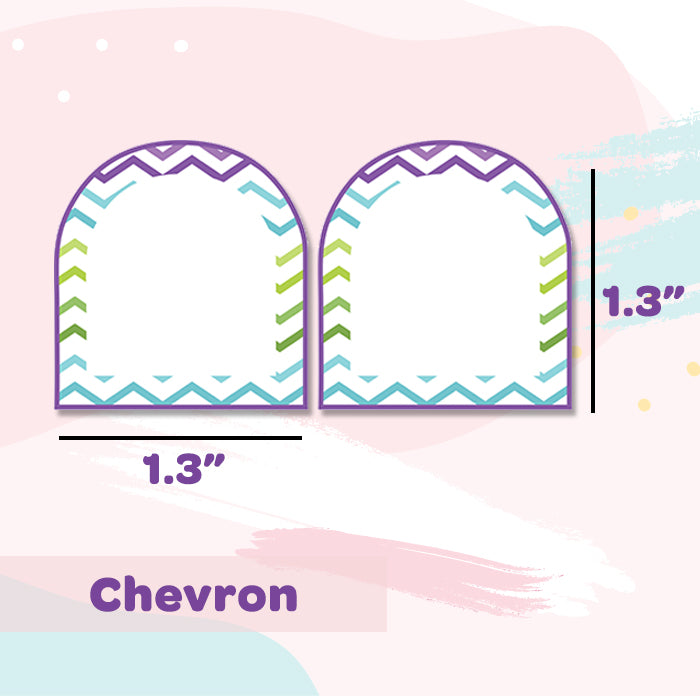 Shoe Labels Pack - Chevron
