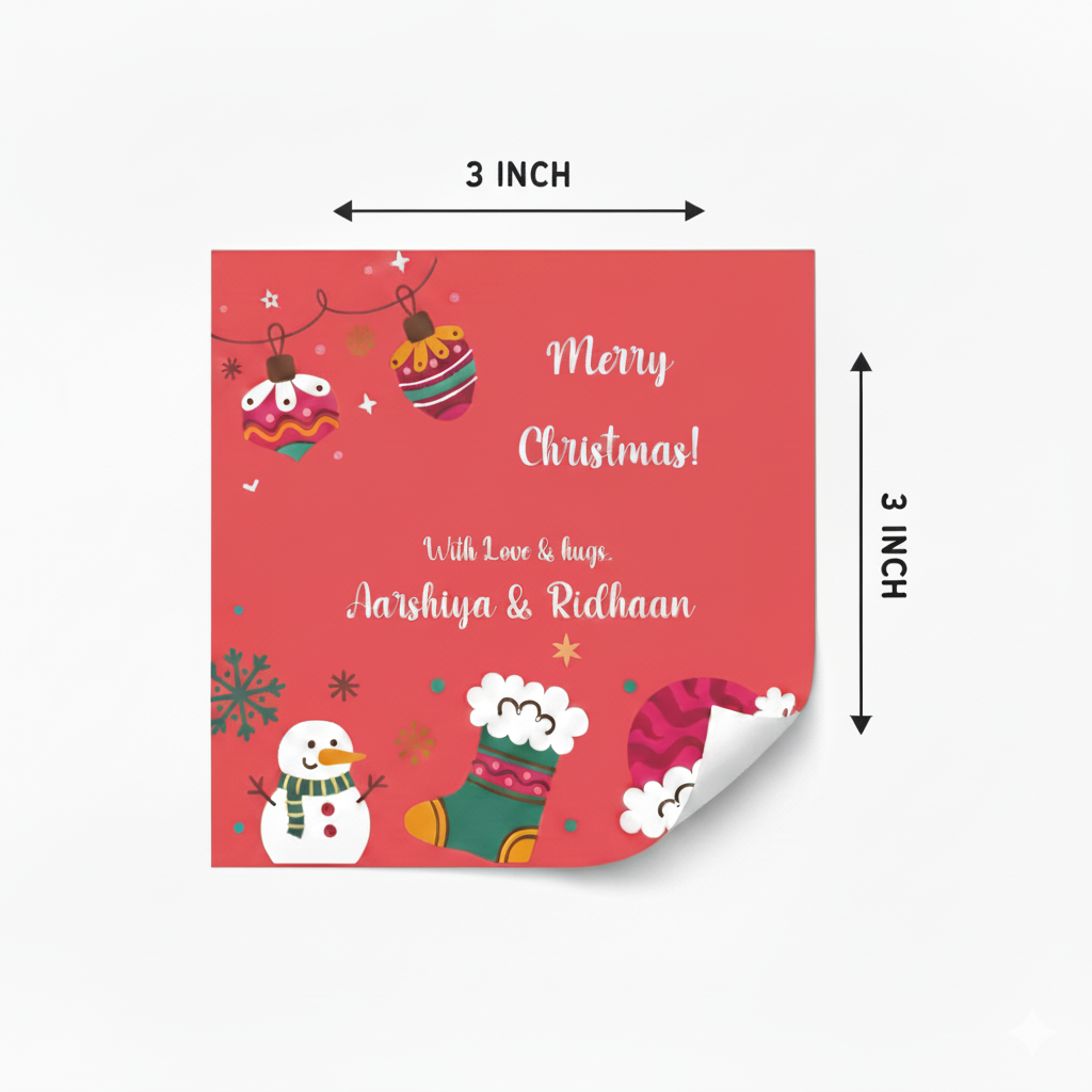 Personalised Christmas Gift Labels