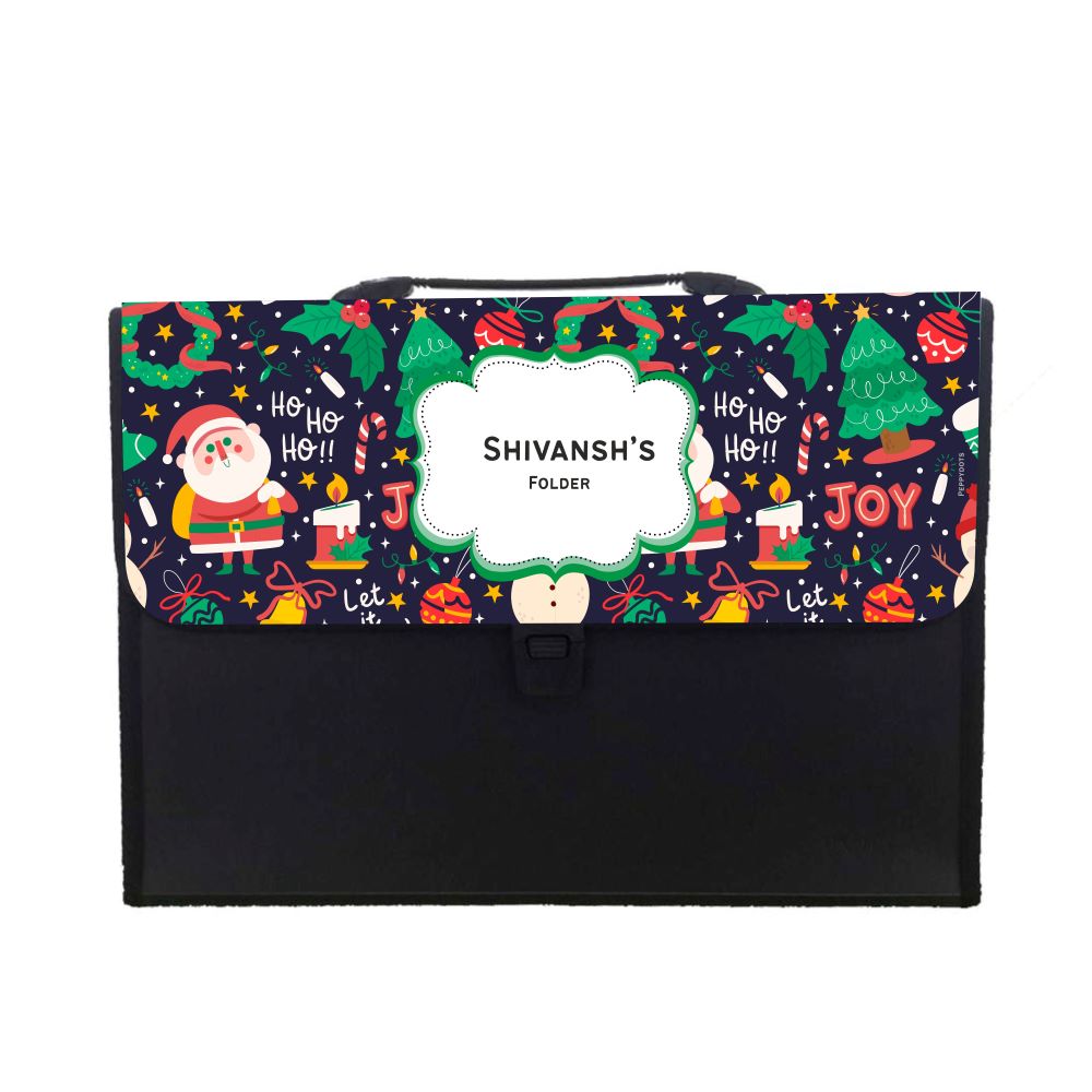 Personalised Christmas Folder
