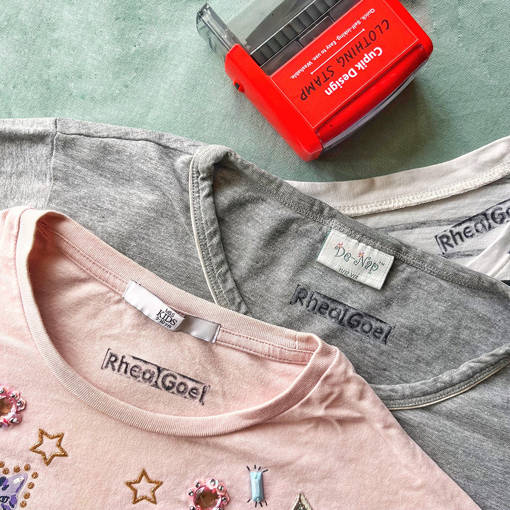 Personalised Clothing Name Stamp for Kids
