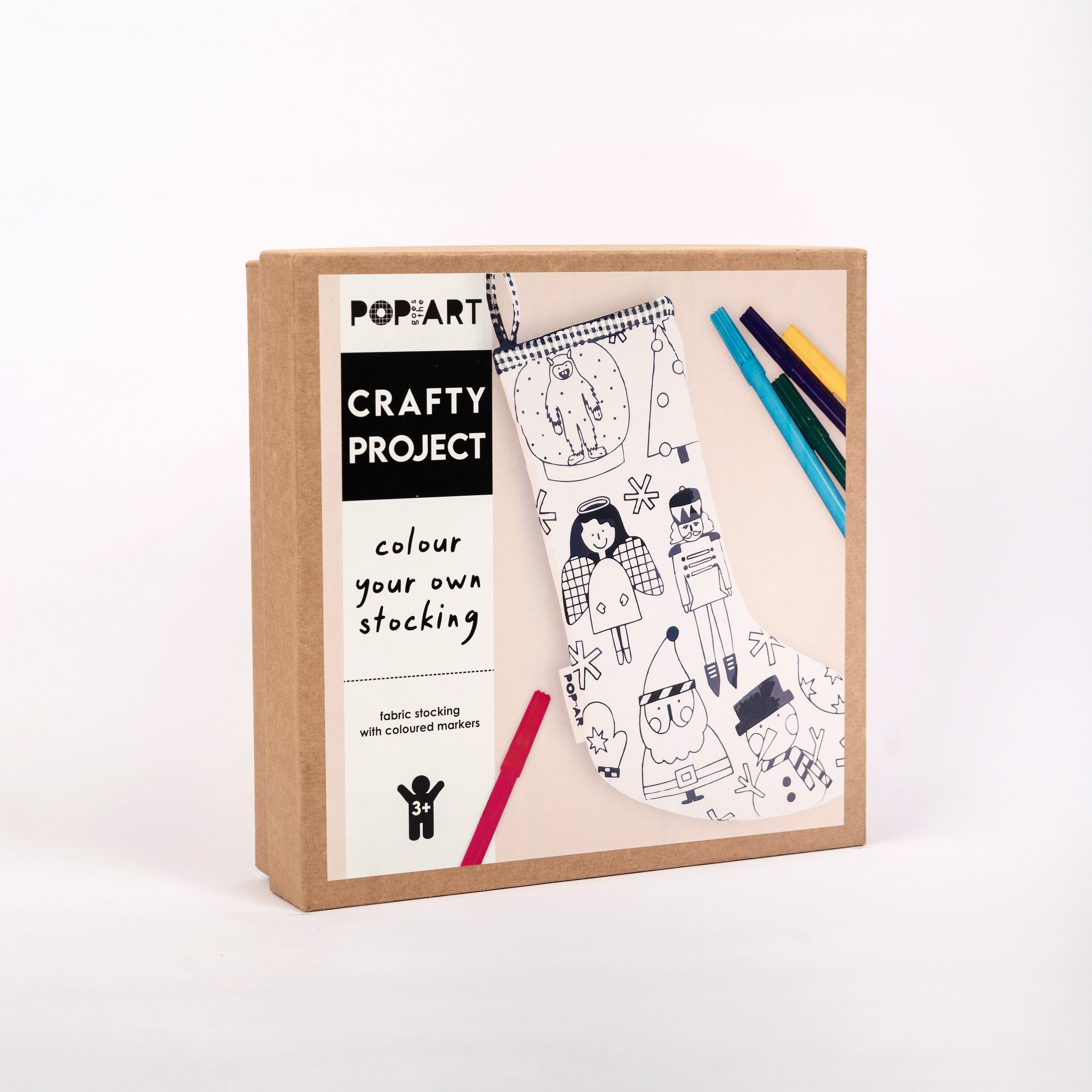 Crafty Project - Colour-in Your Stocking (Pre Order)