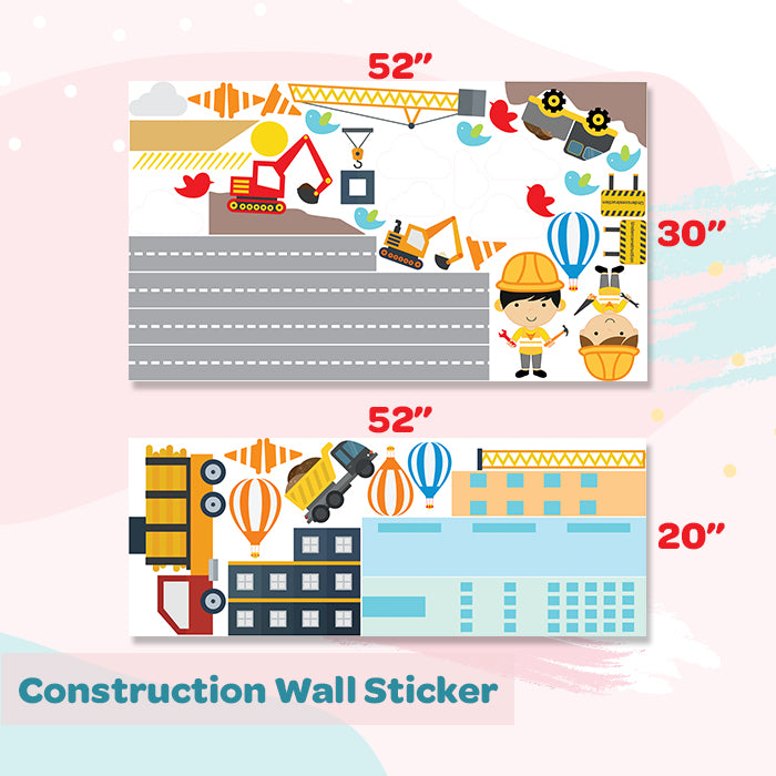 Construction Wall Sticker