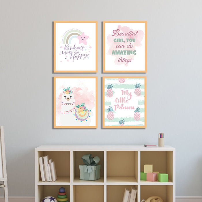 Cool Frames Wall Art (Set of 4)