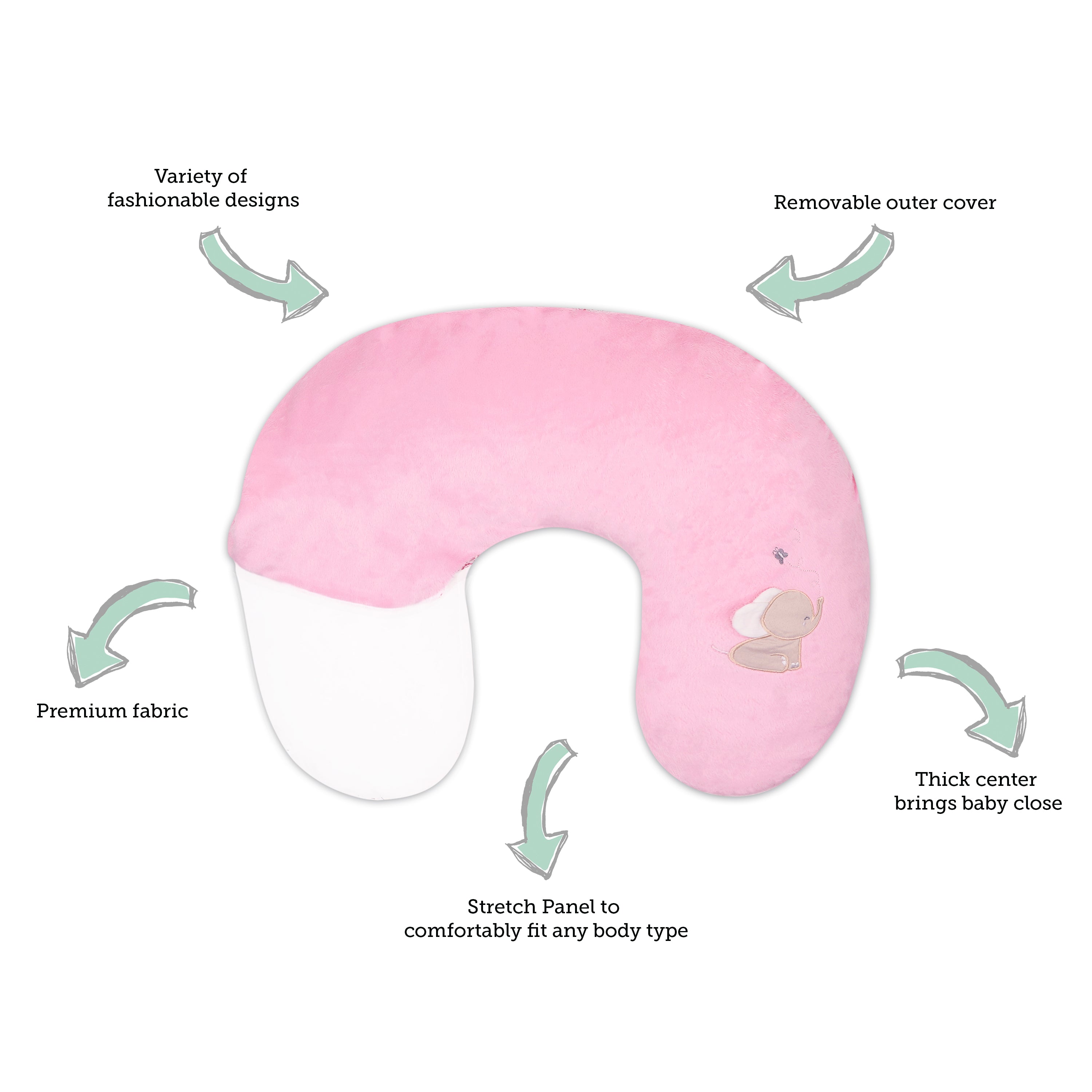 Abracadabra Nursing Pillow - Elle