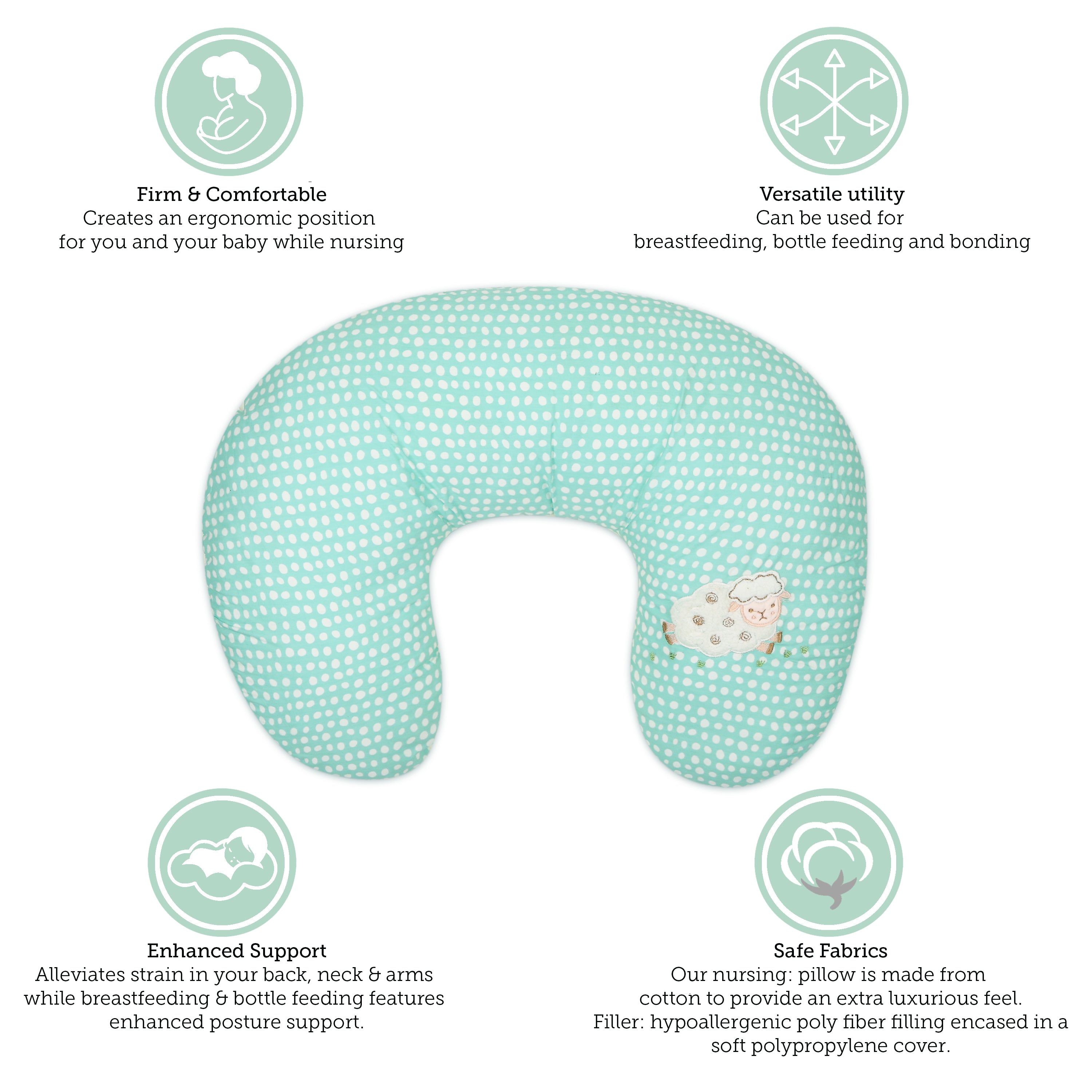 Abracadabra Nursing Pillow - Sheep