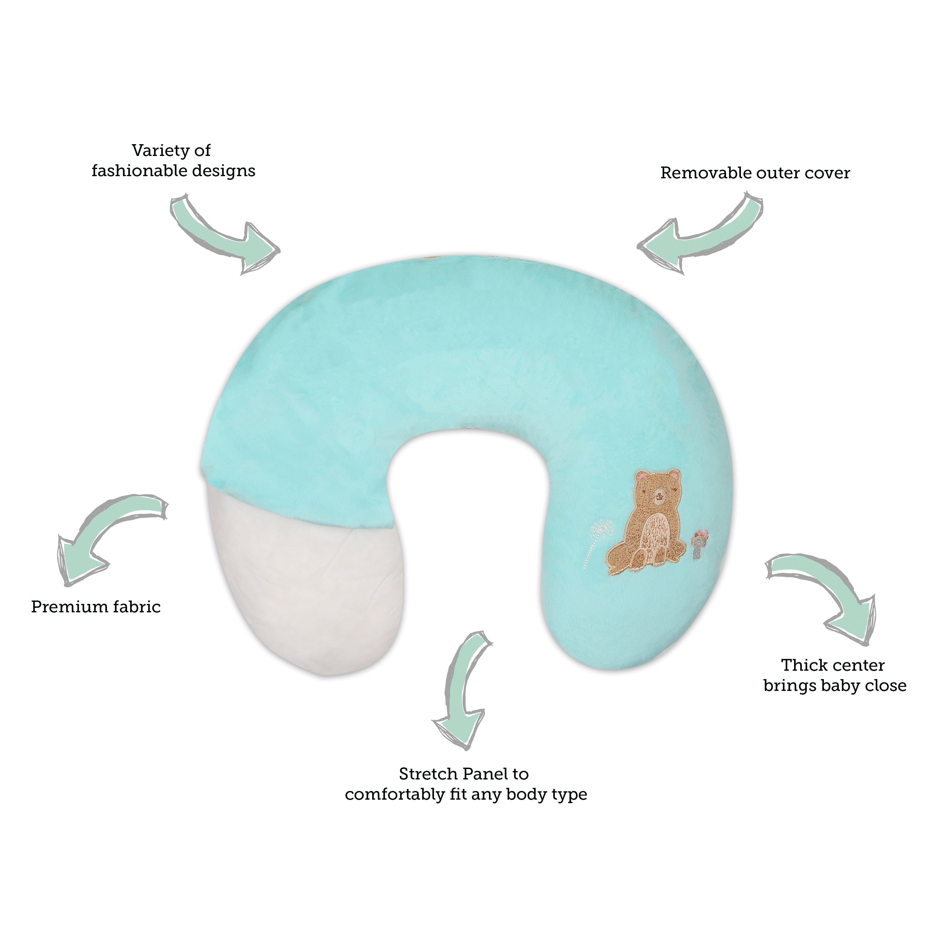 Abracadabra Nursing Pillow - Bear