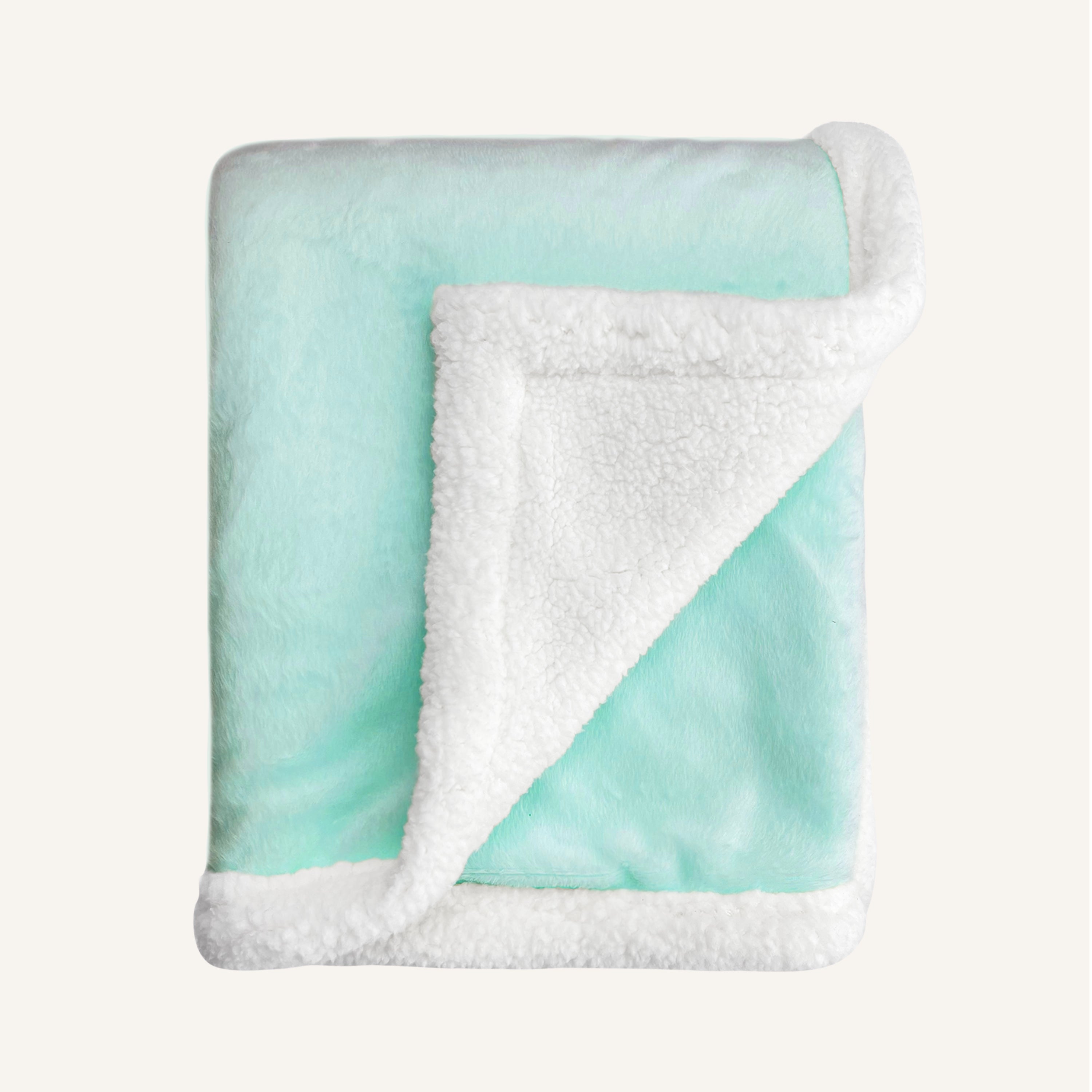 Abracadabra Chamois Blanket - Turquoise
