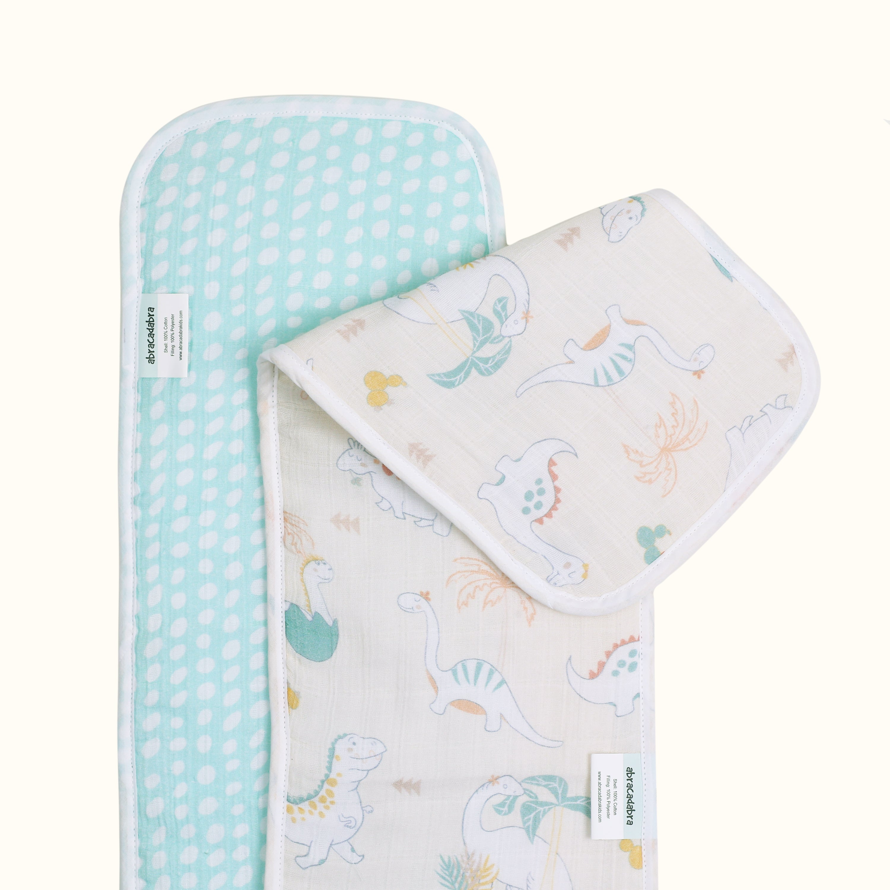 Abracadabra Burp Pad - D for Dino