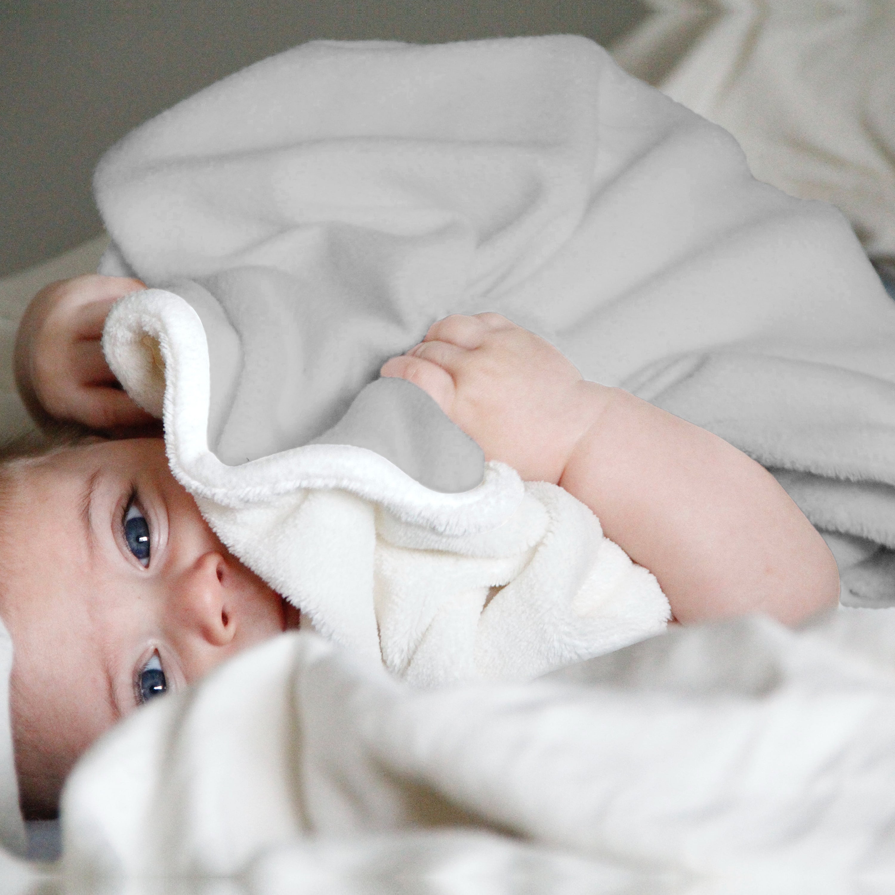 Abracadabra Chamois Blanket - Grey