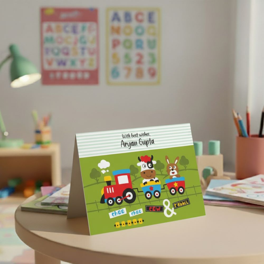 Personalised Gift Notecard