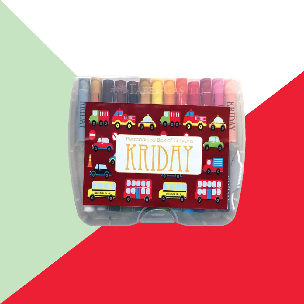 Personalised Crayons Box