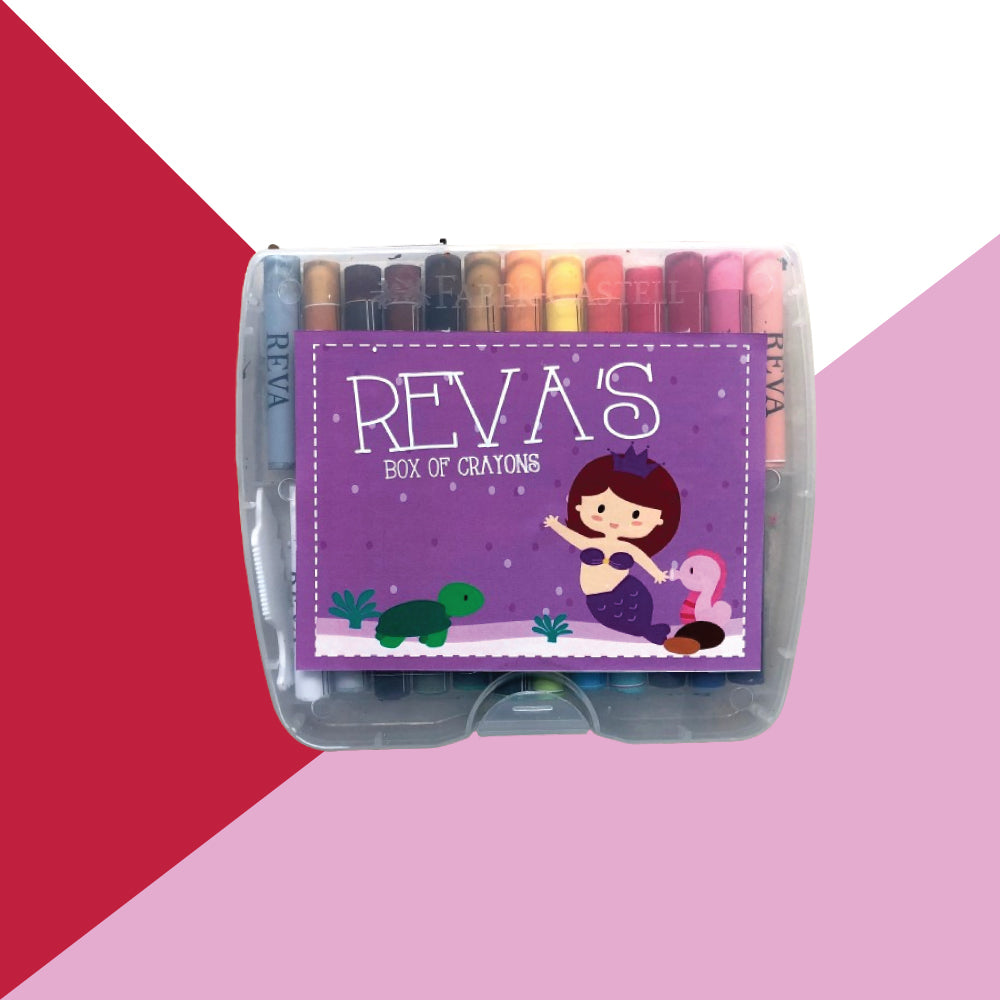 Personalised Crayons Box