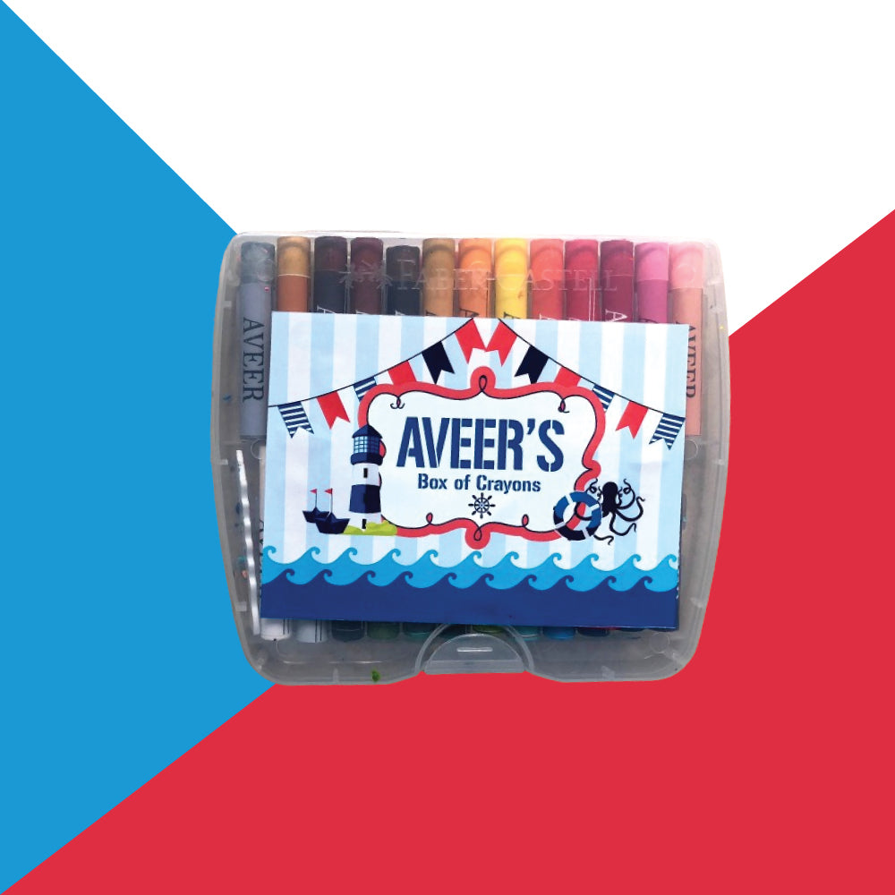 Personalised Crayons Box