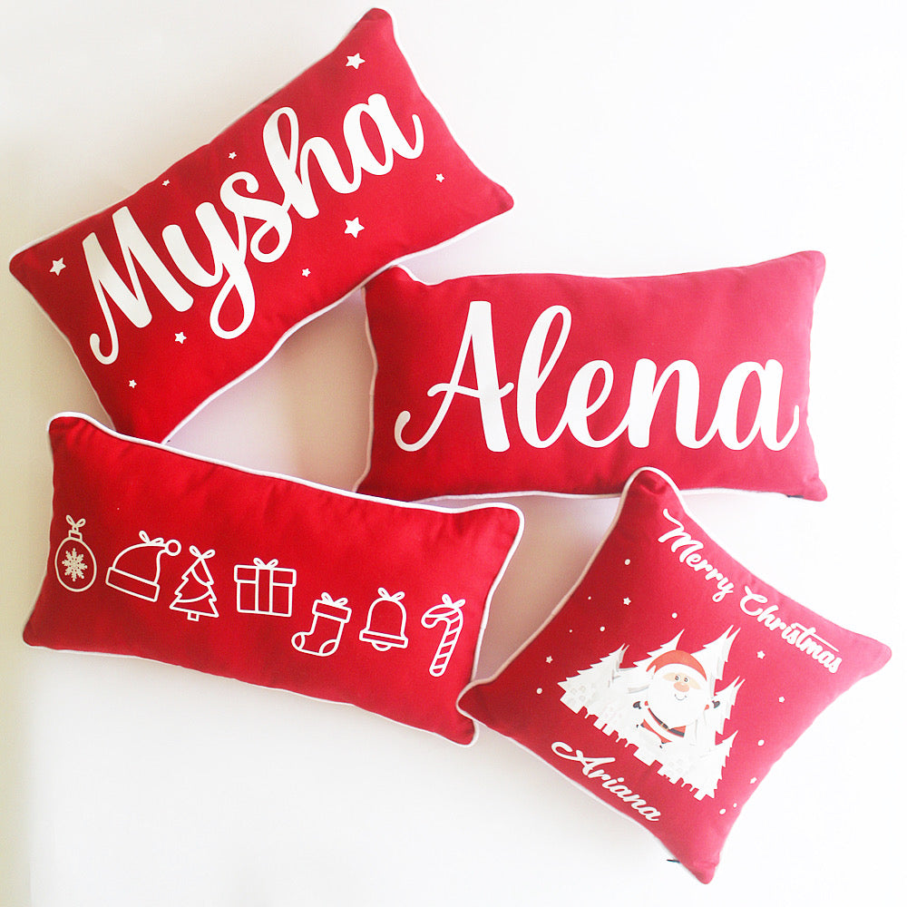 Christmas Name Cushion