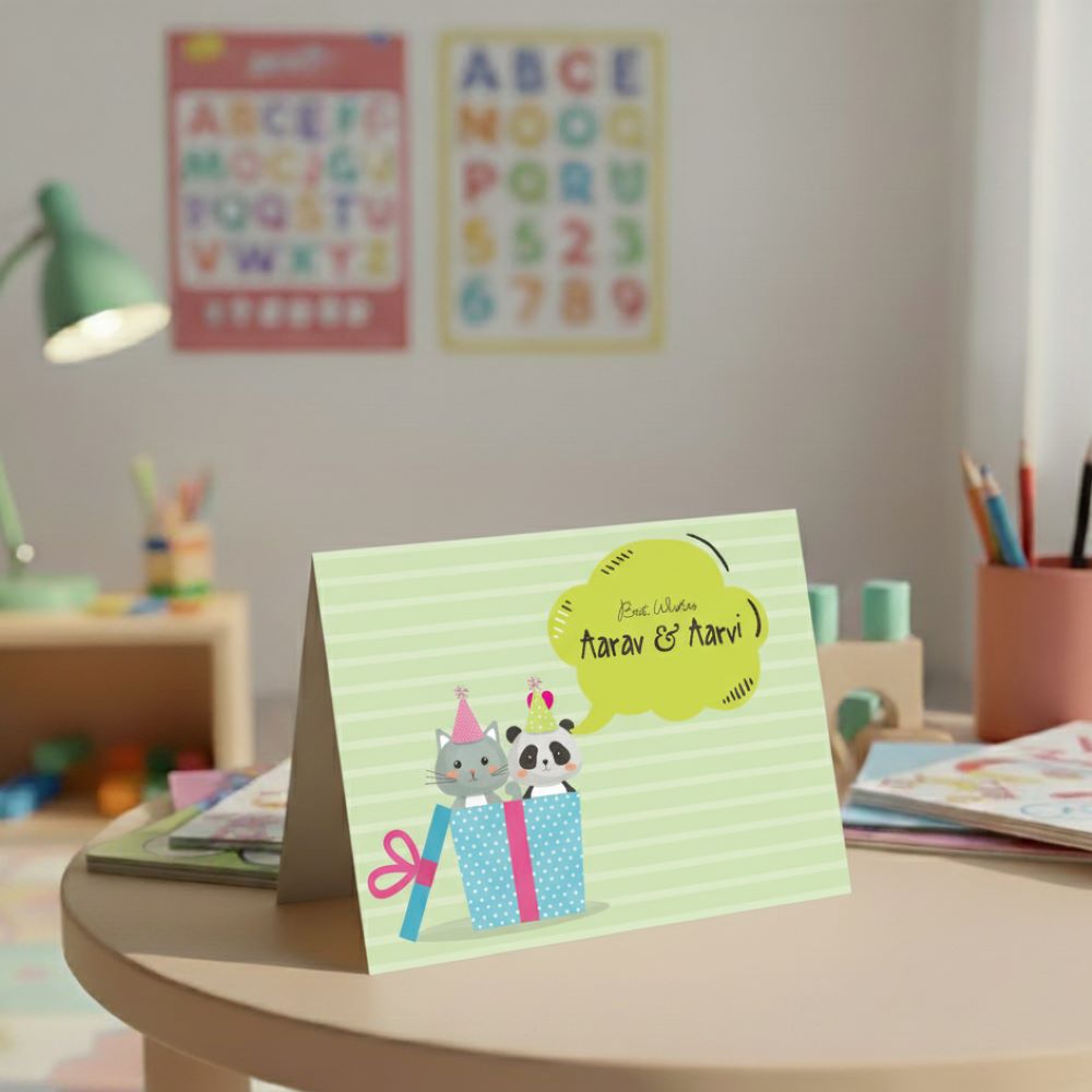 Personalised Gift Notecard