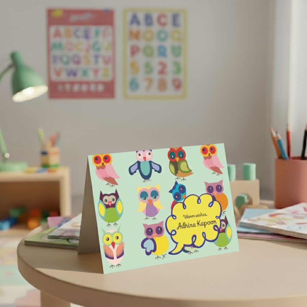 Personalised Gift Notecard