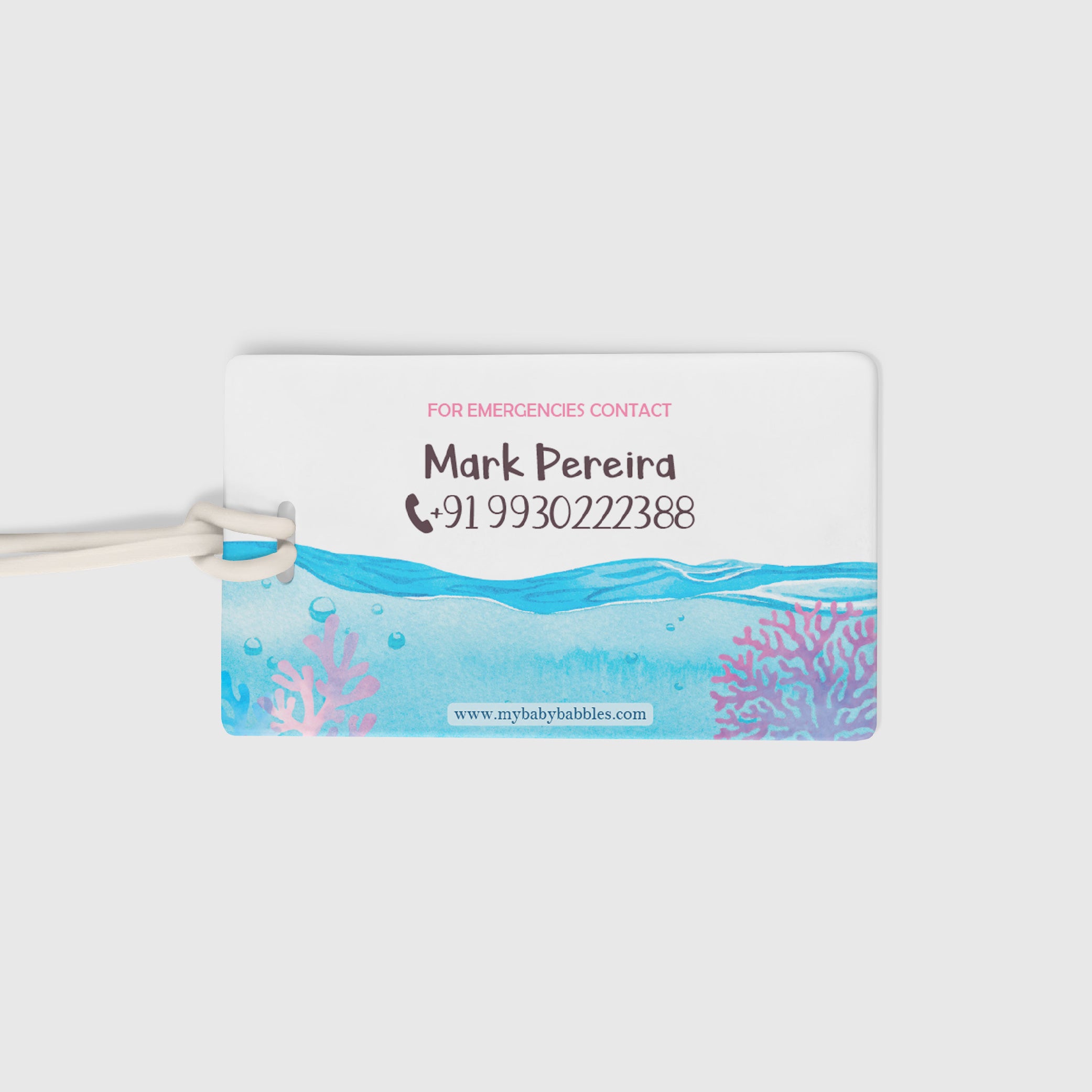 Marine Luggage Tags - Set Of 2